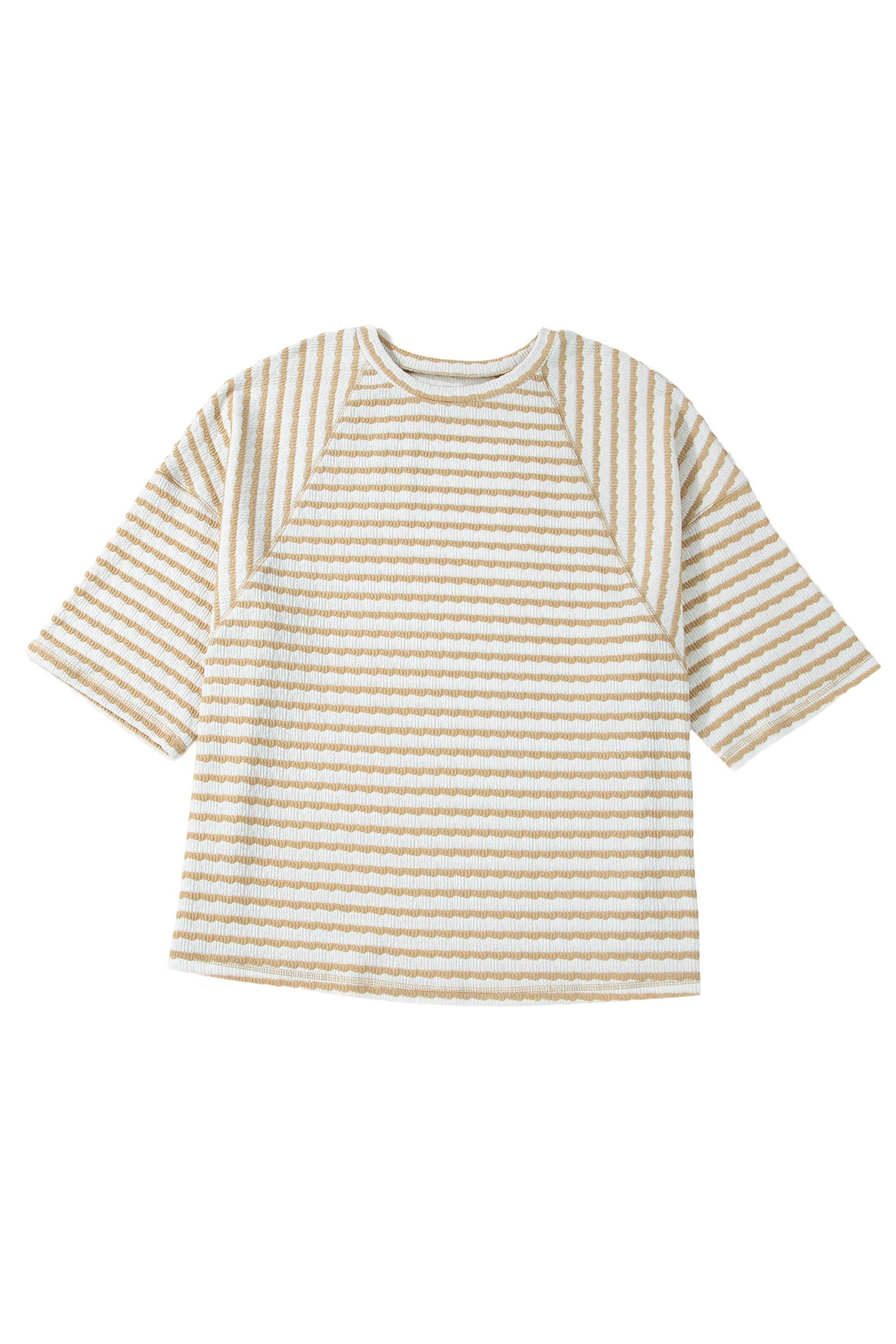 The Nellie Stripe Textured Top