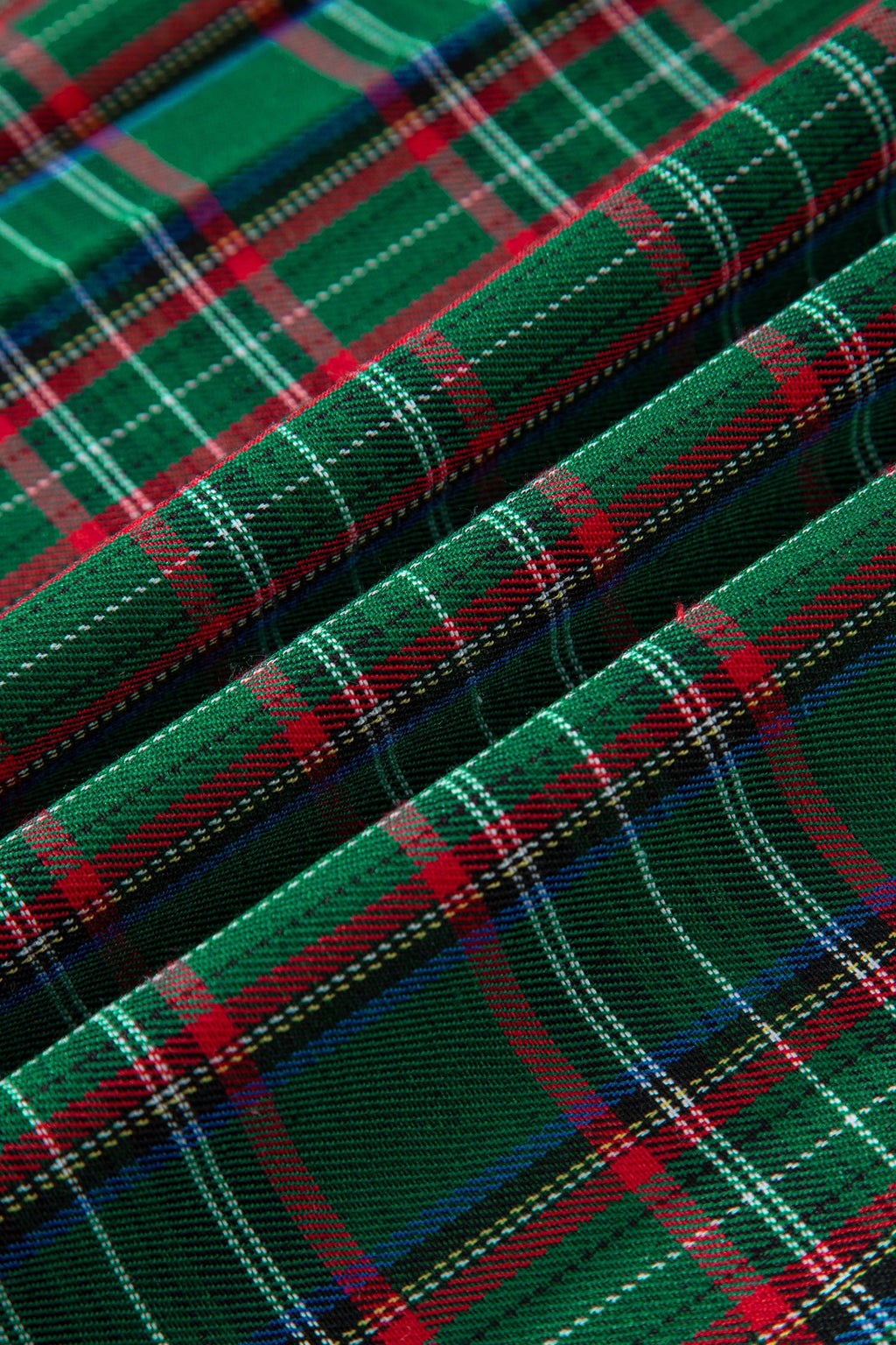 The Home For The Holidays Plaid Midi Dress