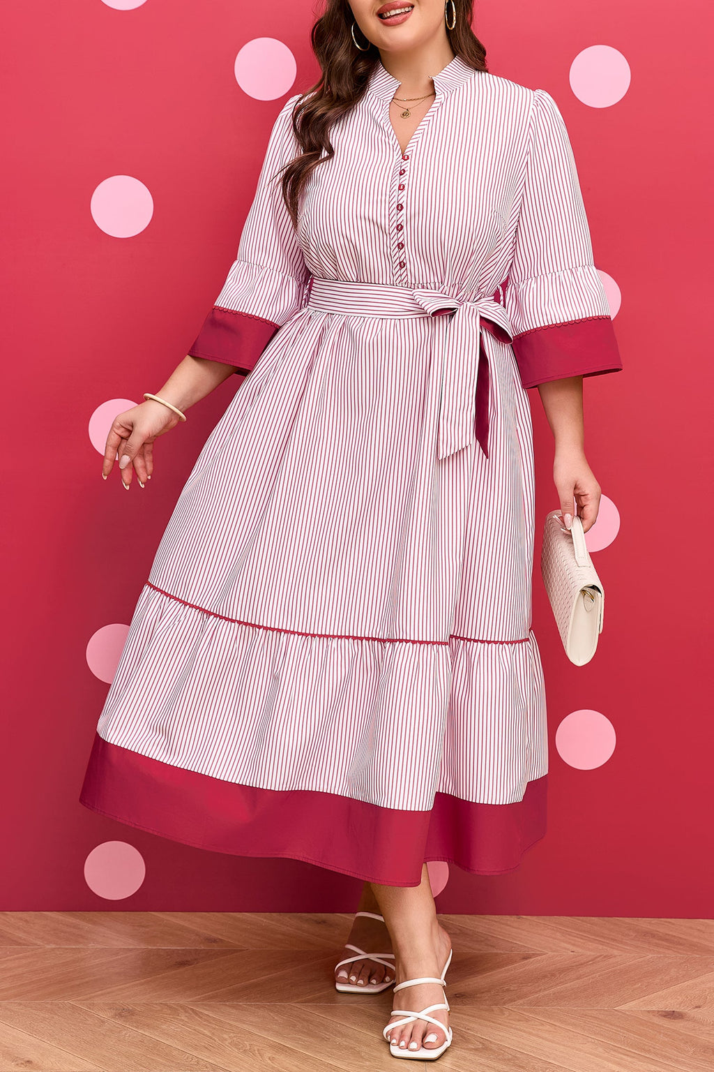 The Haven Pinstripe Dress