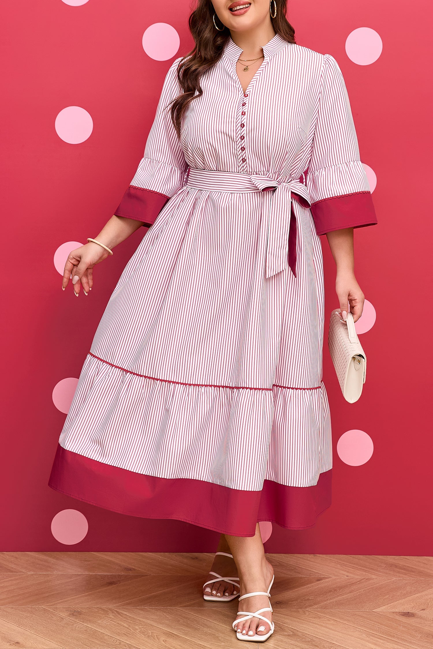 The Haven Pinstripe Dress