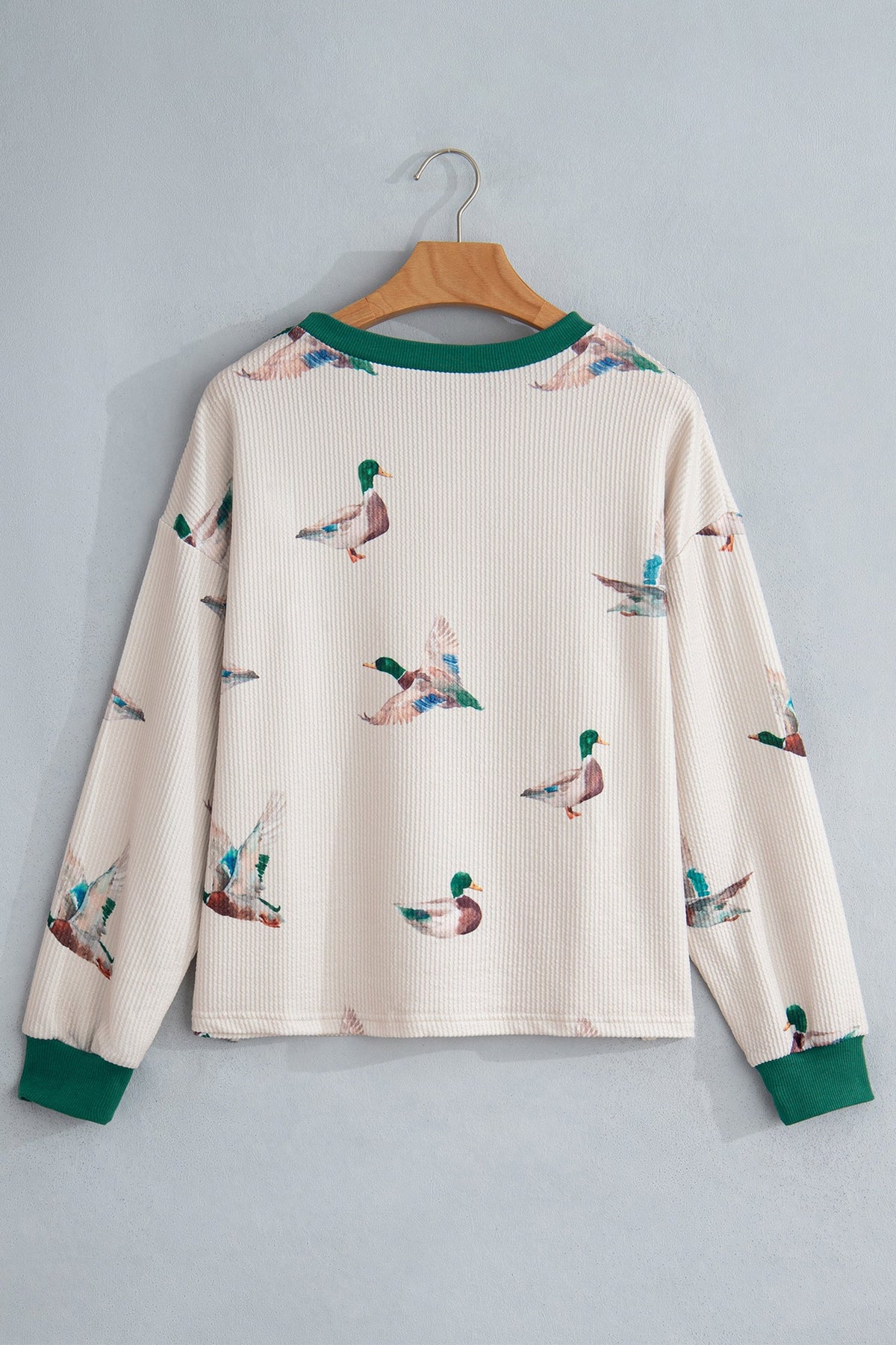 The Millie Mallard Corded Top