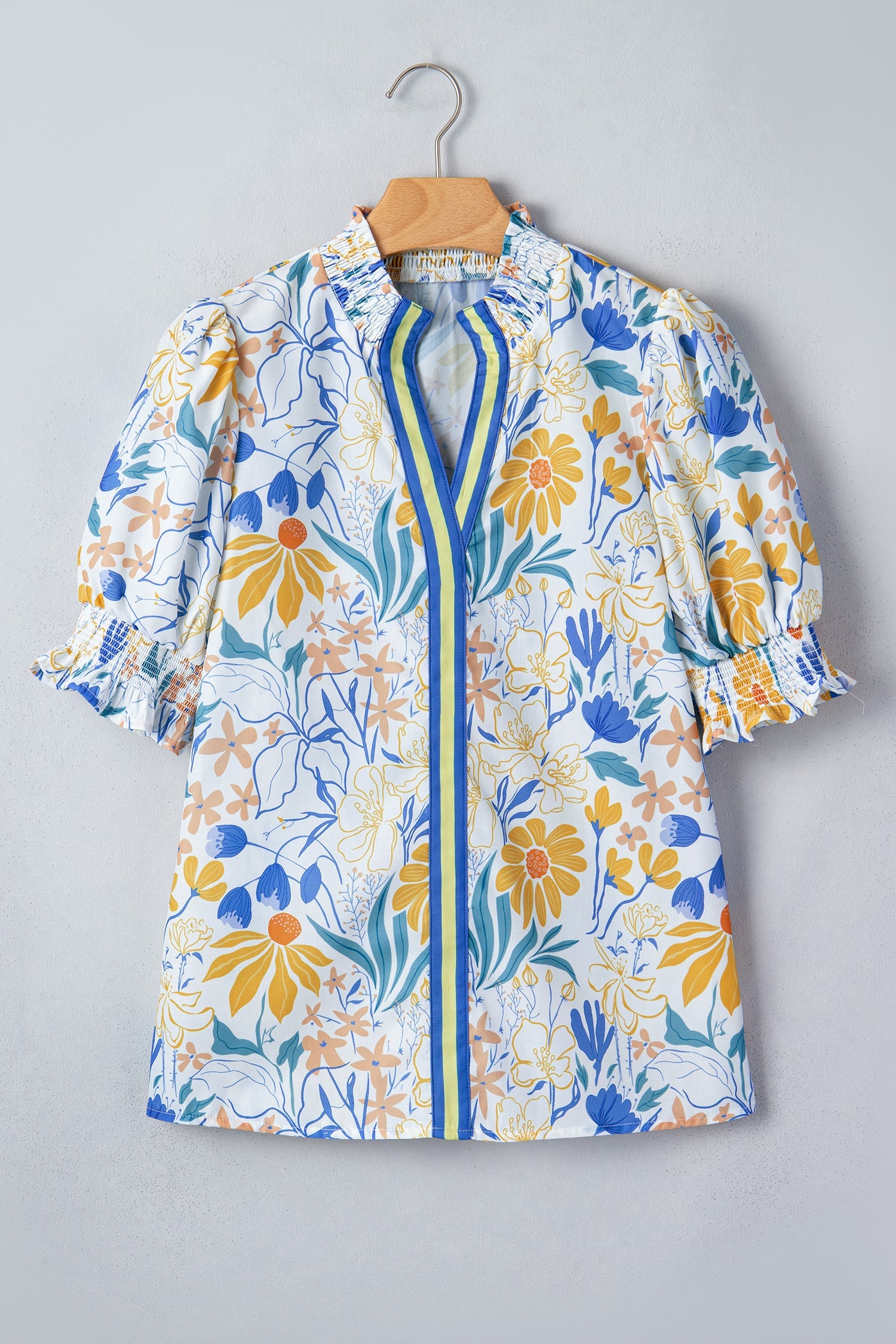 The Adele Floral Blouse