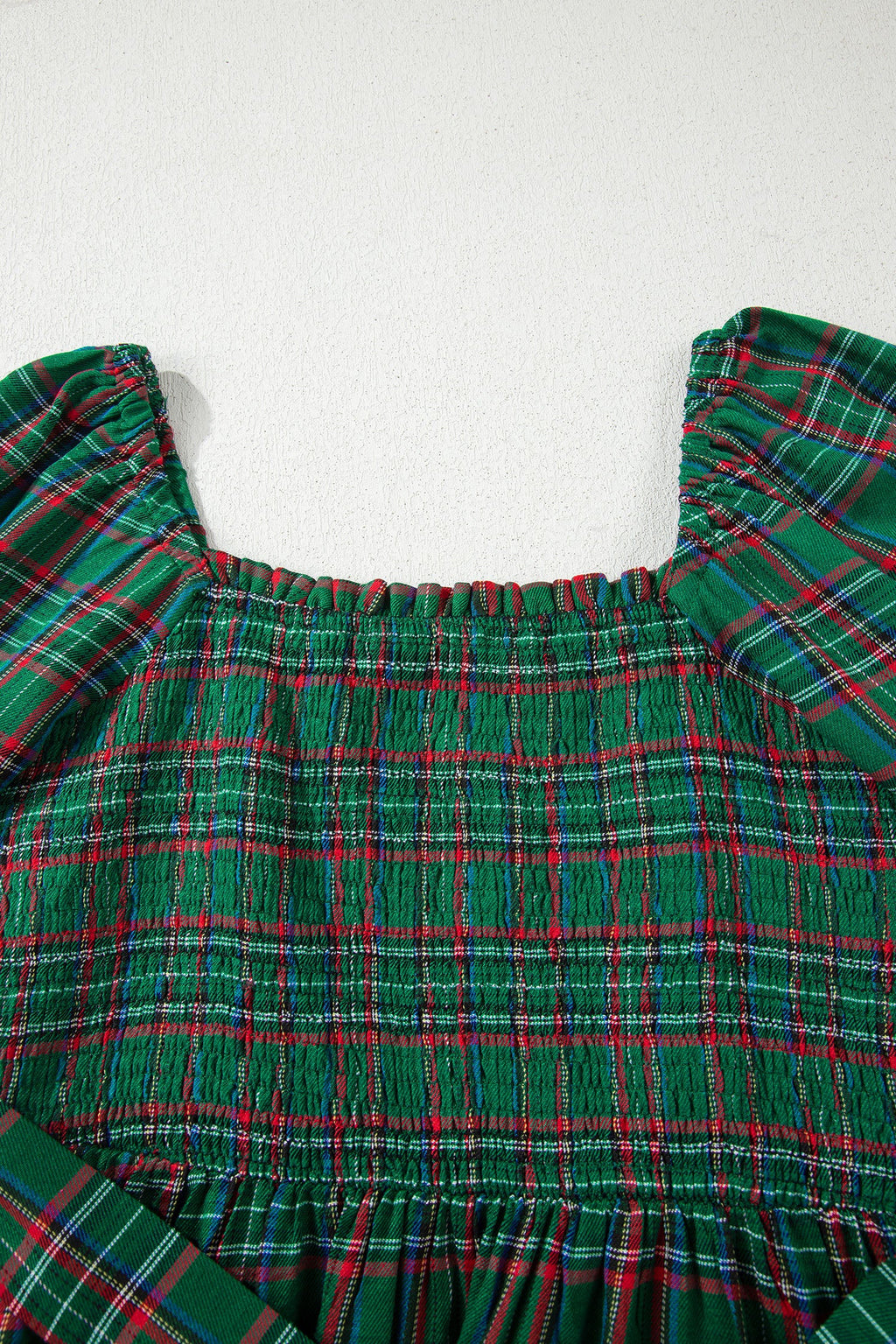 The Home For The Holidays Plaid Midi Dress