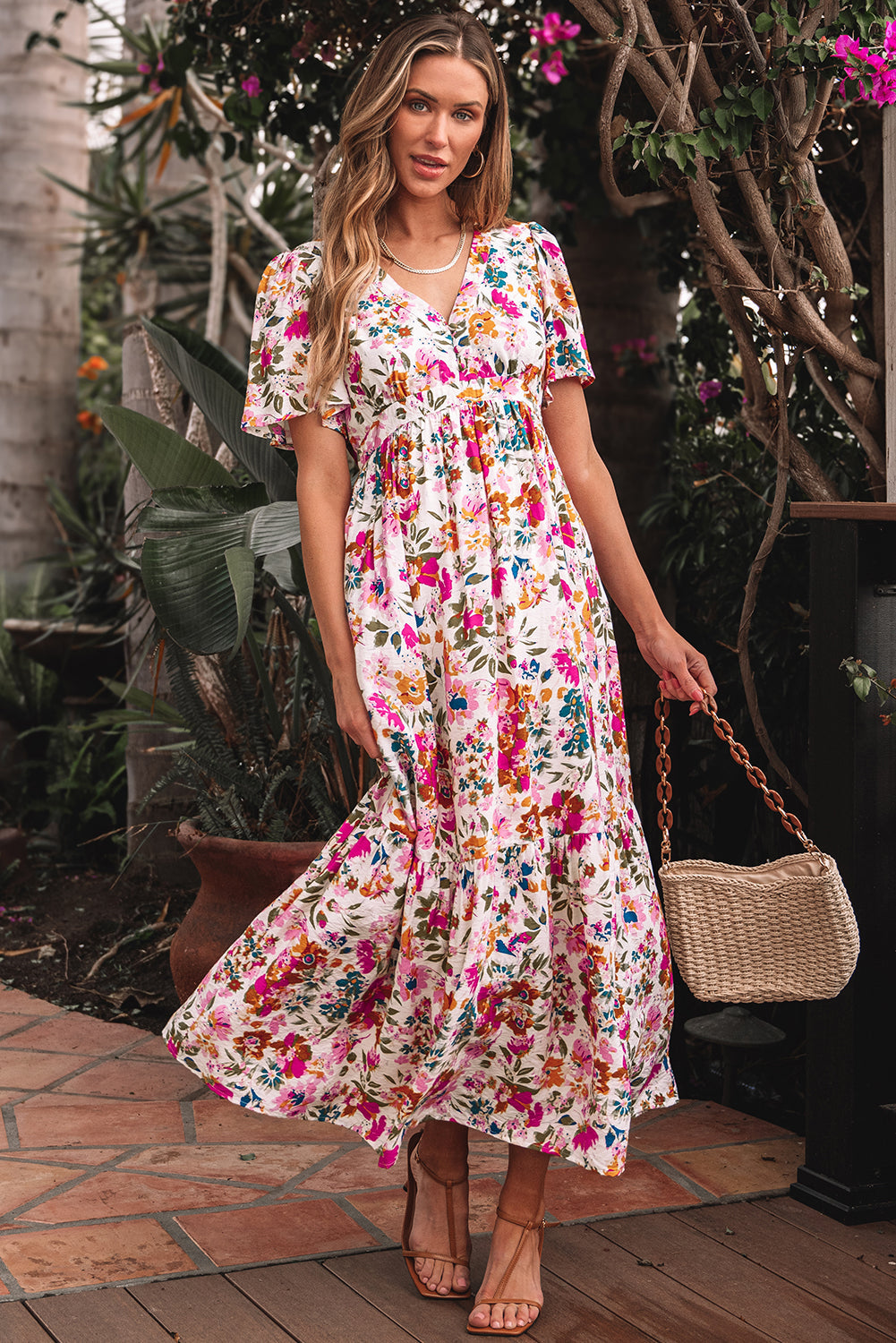 The Eden Floral Maxi Dress