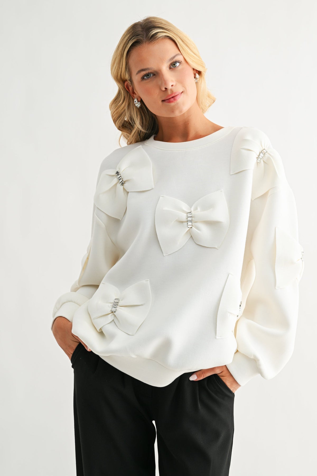 The Marlowe Ribbon Bow Top