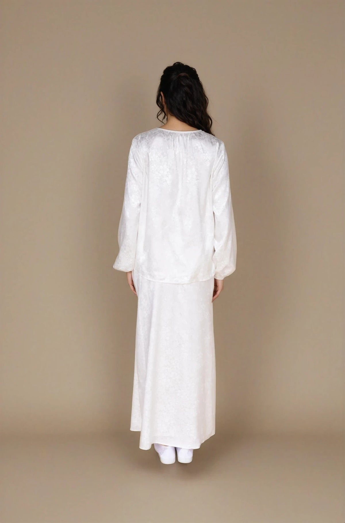 The Hannah Skirt in White