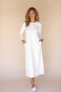 The Claire LDS Temple Dress - Petite