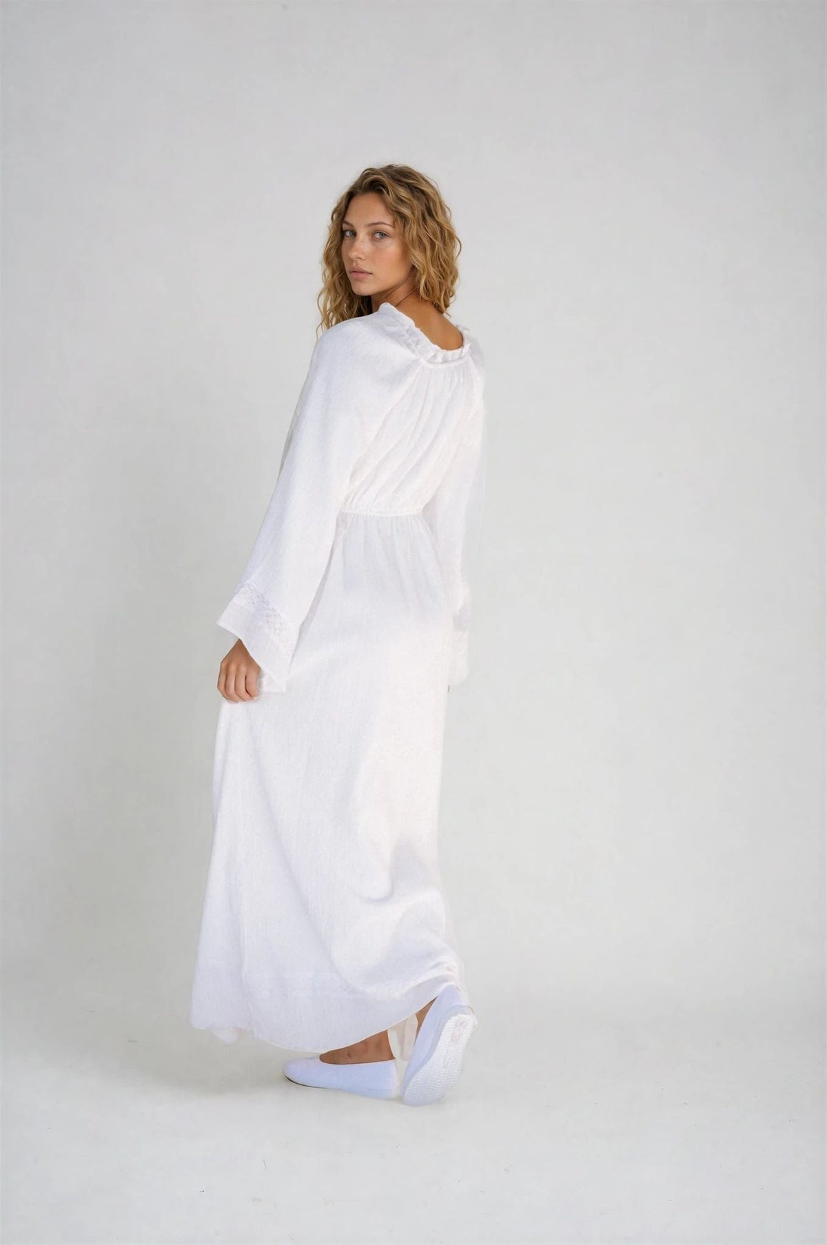 The Layla LDS Temple Dress