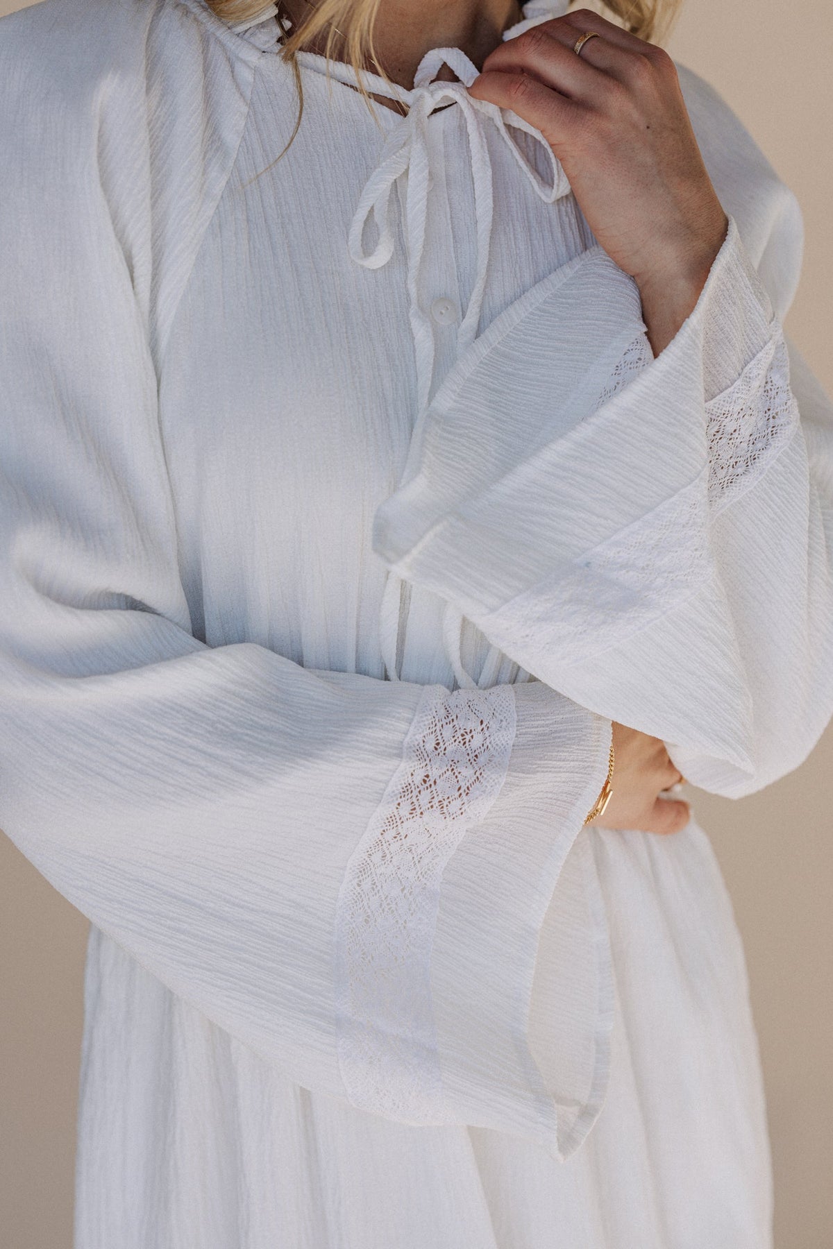 The Layla LDS Temple Dress