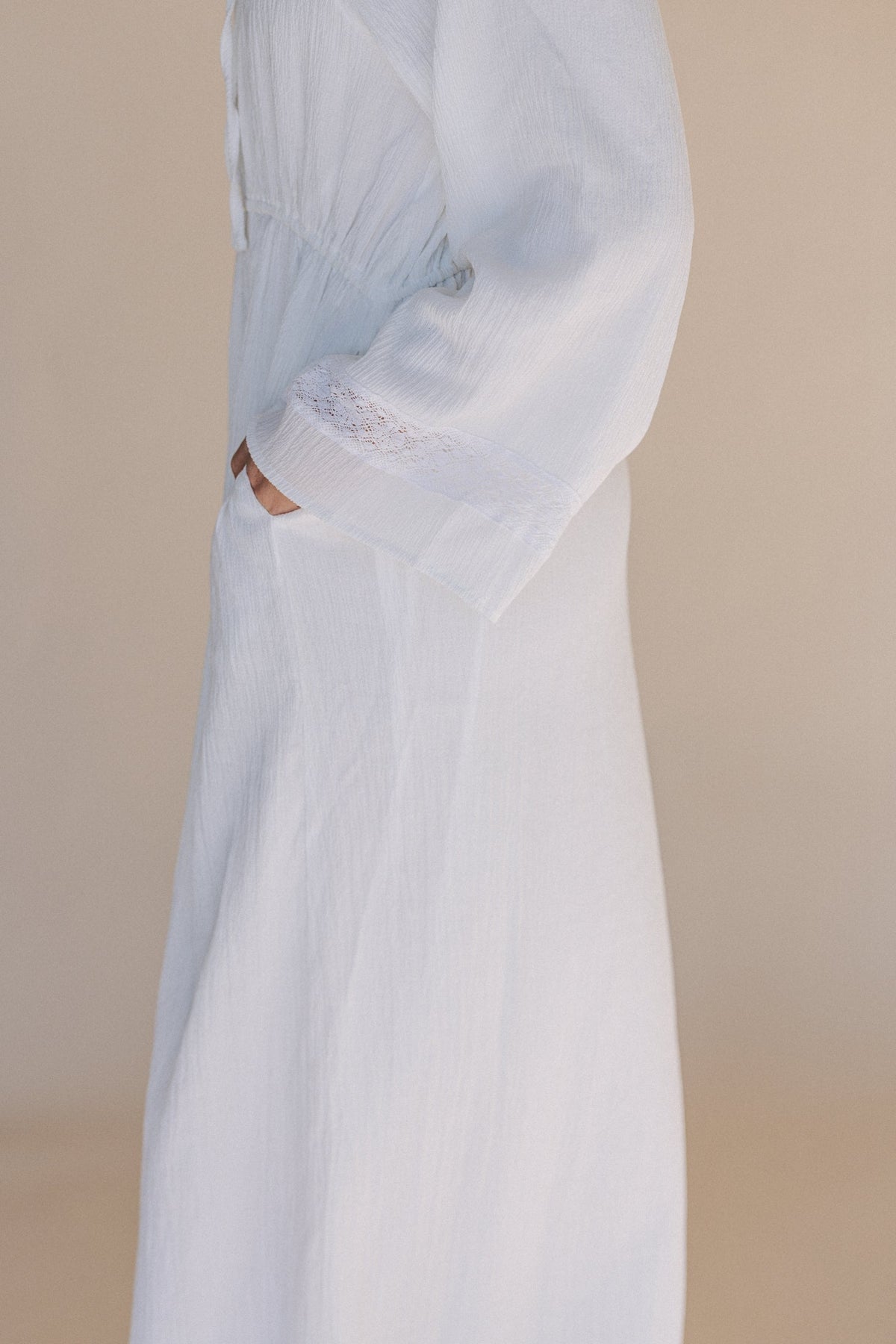The Layla LDS Temple Dress