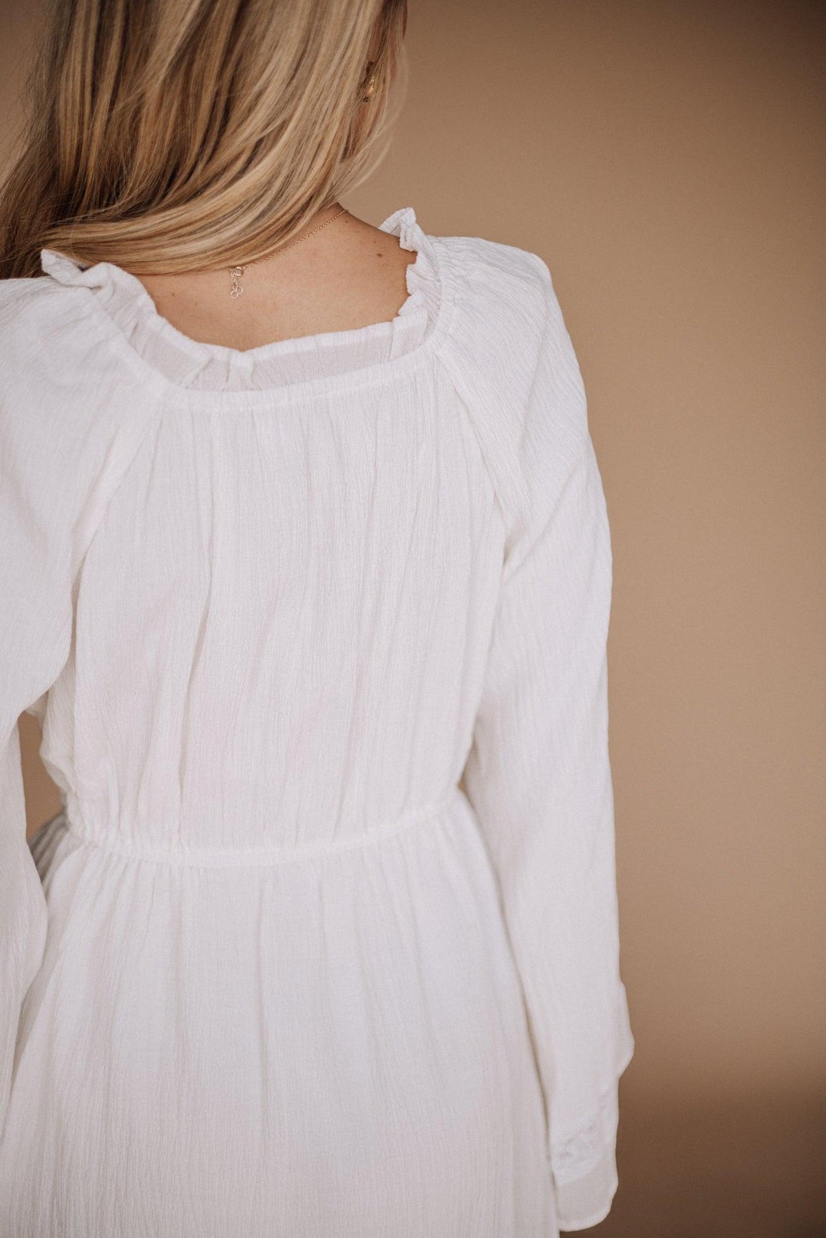 The Layla LDS Temple Dress