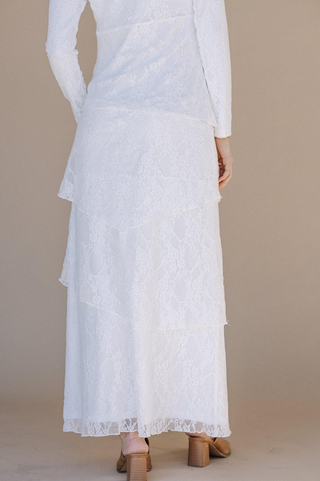The Brielle LDS Temple Dress