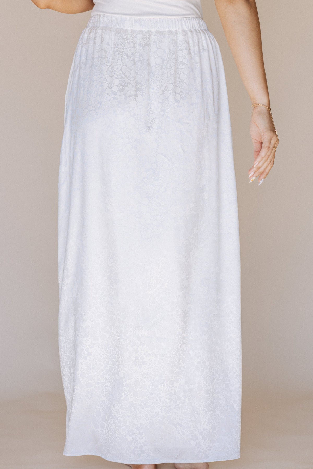 The Hannah Skirt in White
