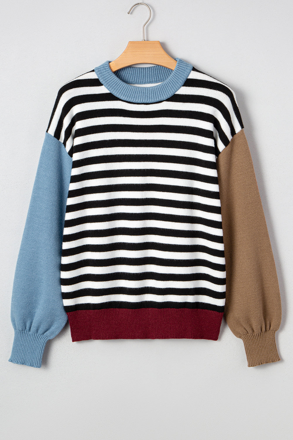 The Collins Colorblock Stripe Sweater