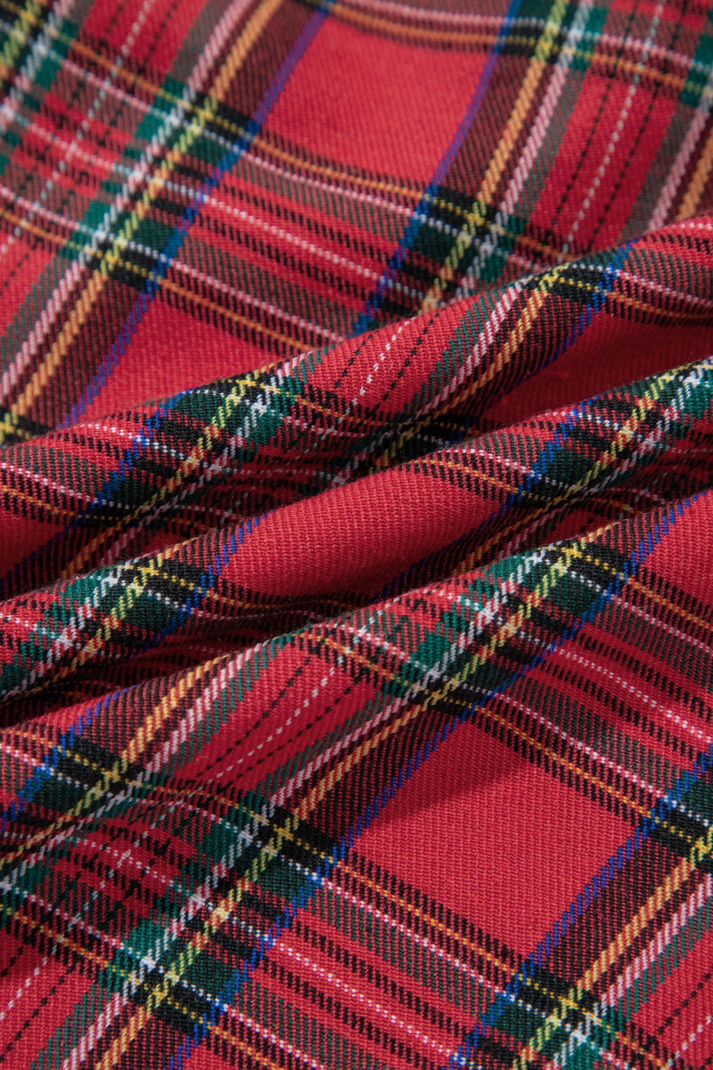 The Holly Mae Plaid Holiday Dress