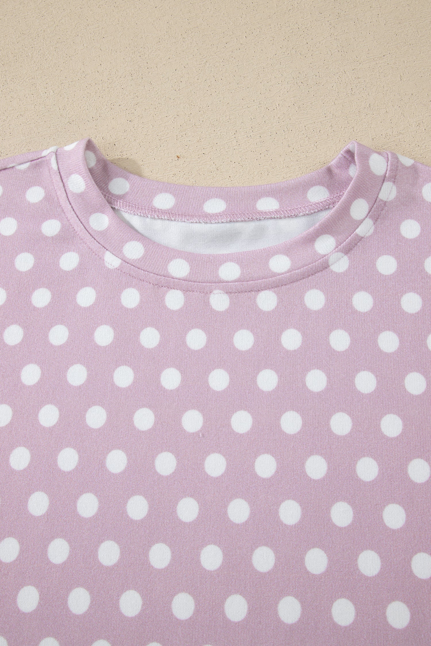 The Kendall Polka Dot Lounge Short Set