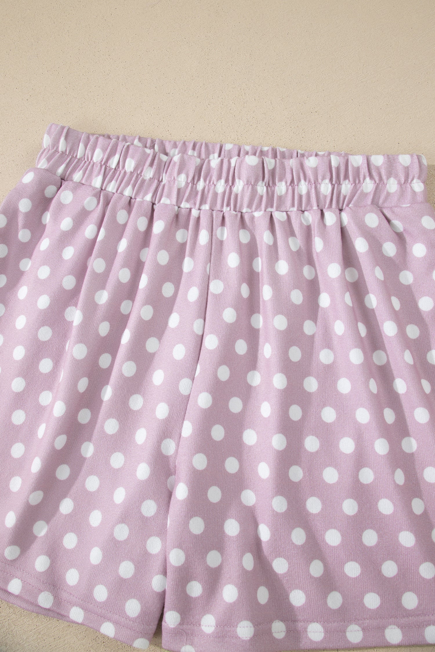 The Kendall Polka Dot Lounge Short Set