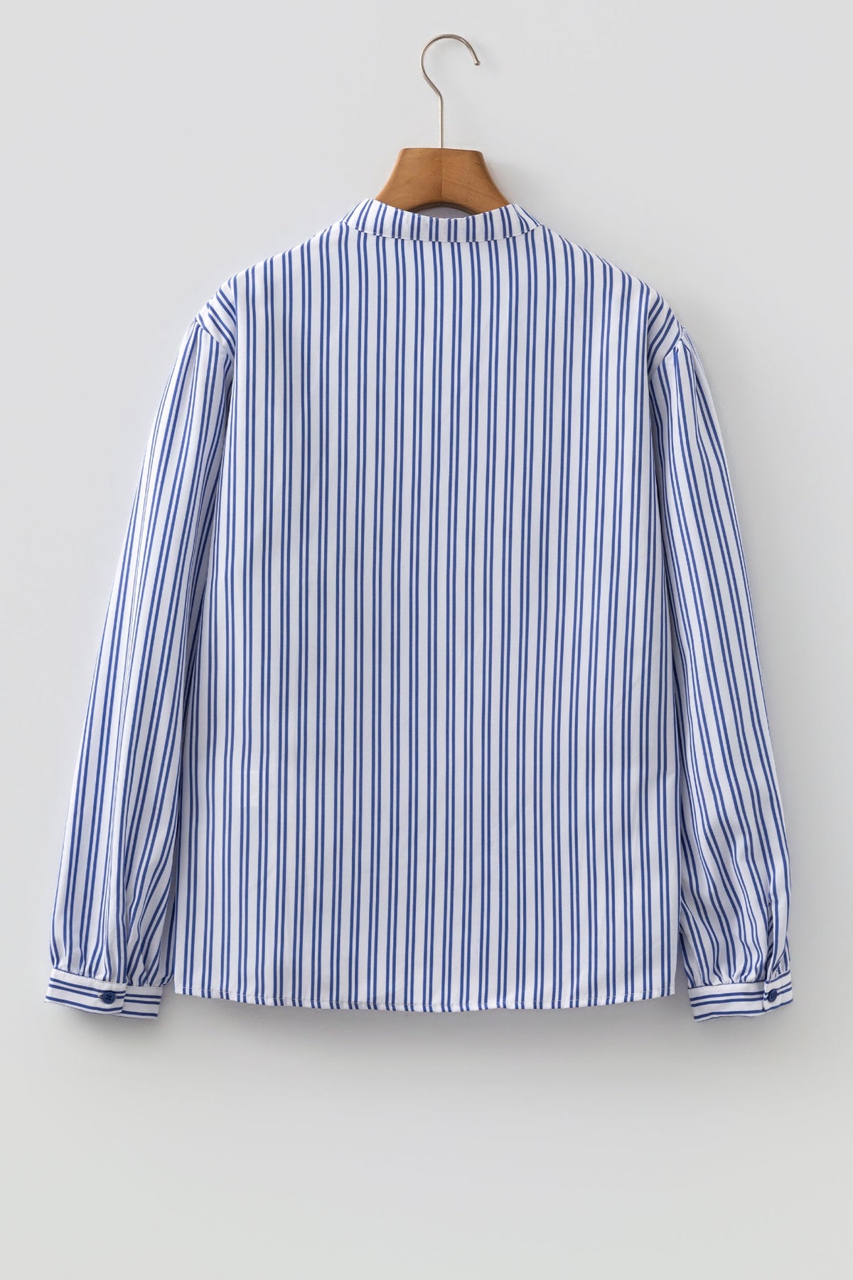The Lydia Rose Stripe Embroidered Button Shirt