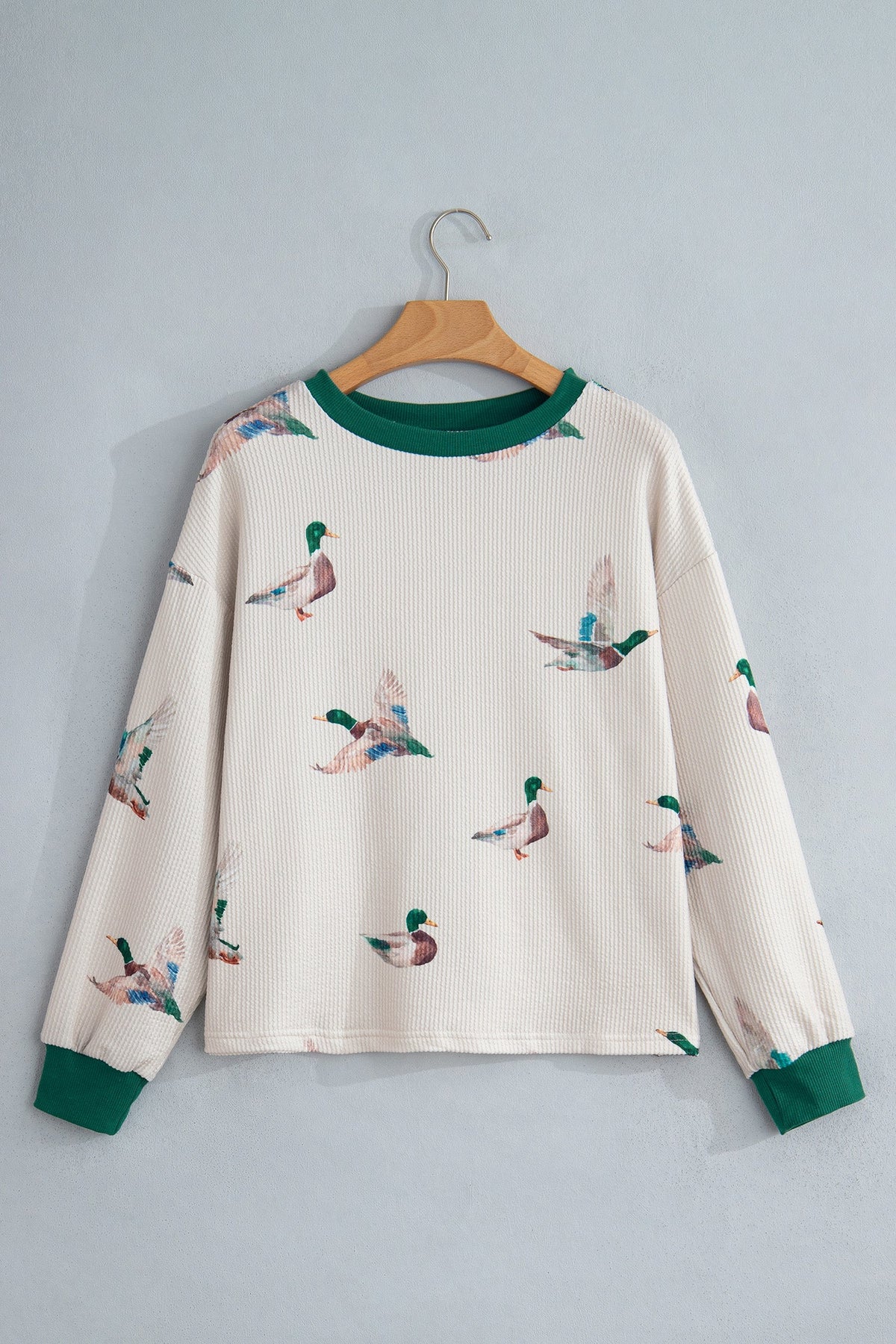 The Mallory Mallard Duck Pullover Top