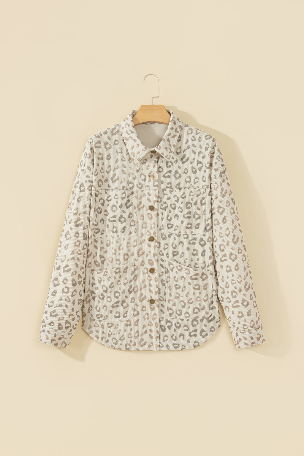 The Thea Leopard Corduroy Jacket