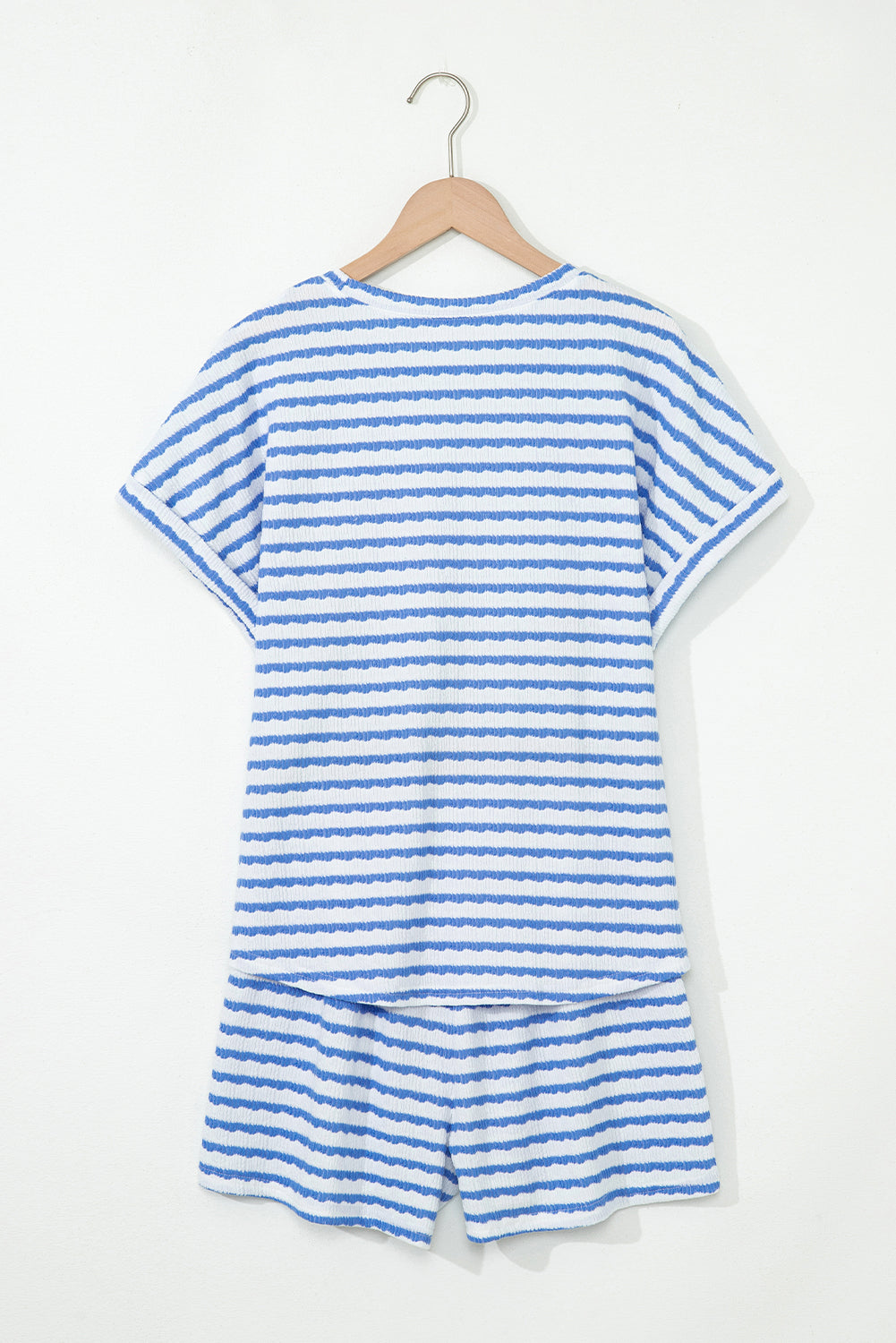 The Saylor Mae Stripe Knitted Shorts Set