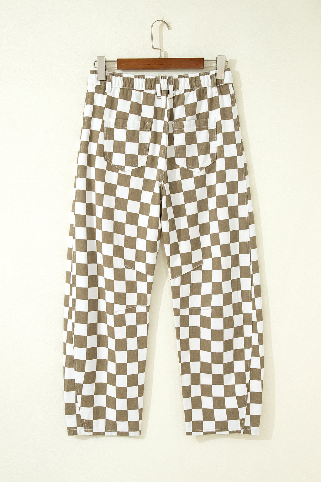 The Autumn Checker Denim Pants