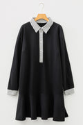 The Blaire Black Stripe Dress