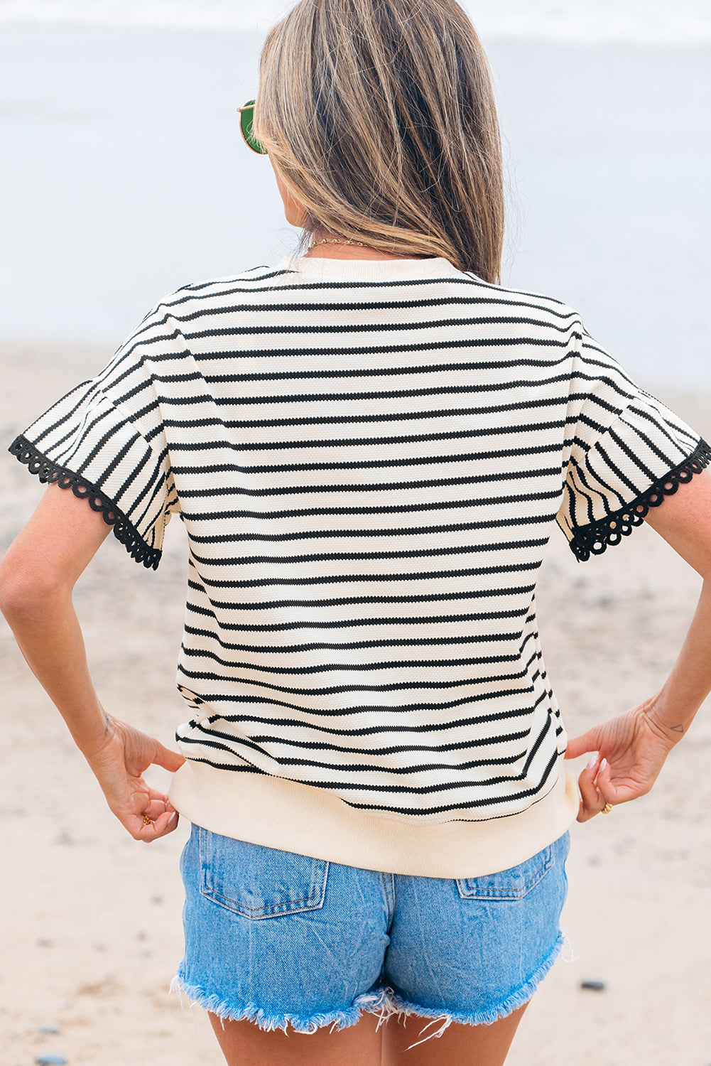 The Everly Stripe Top