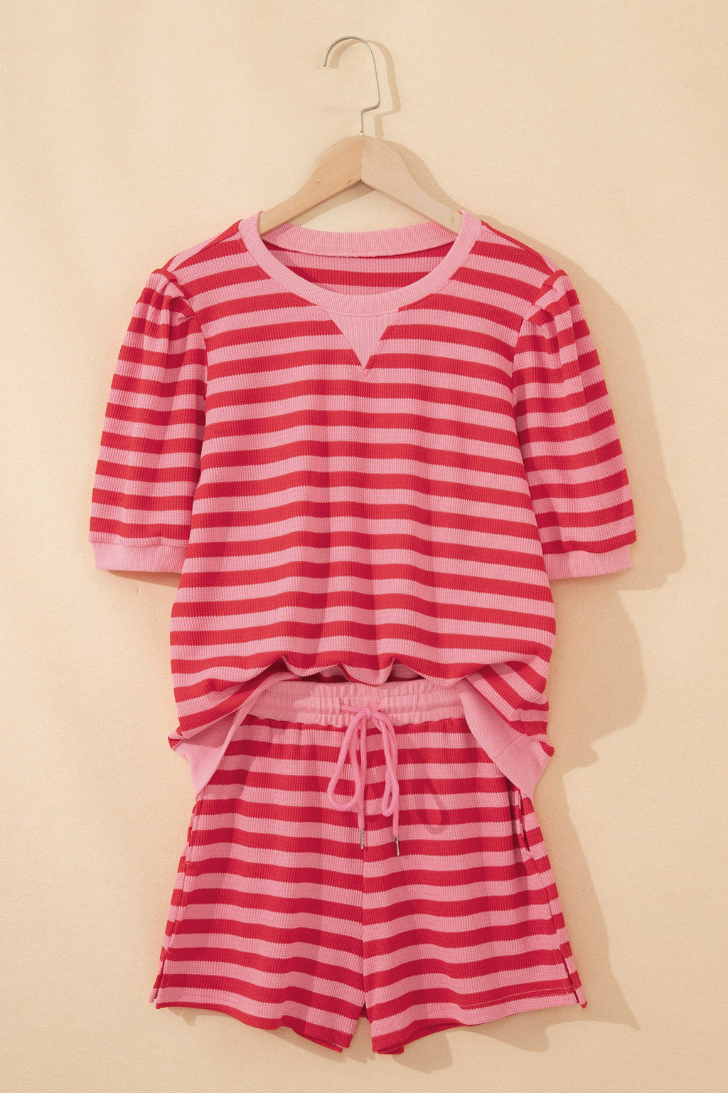 The Wren Stripe Shorts Set