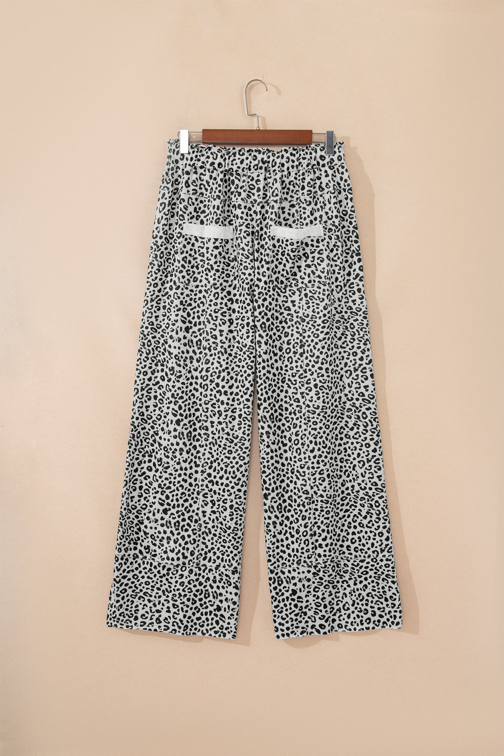 The Lexi Leopard Knit Wide Leg Pants