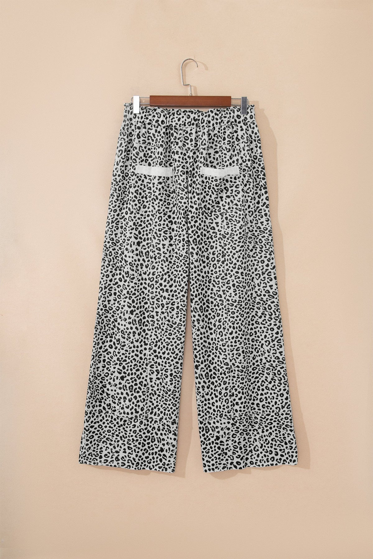 The Lexi Leopard Knit Wide Leg Pants