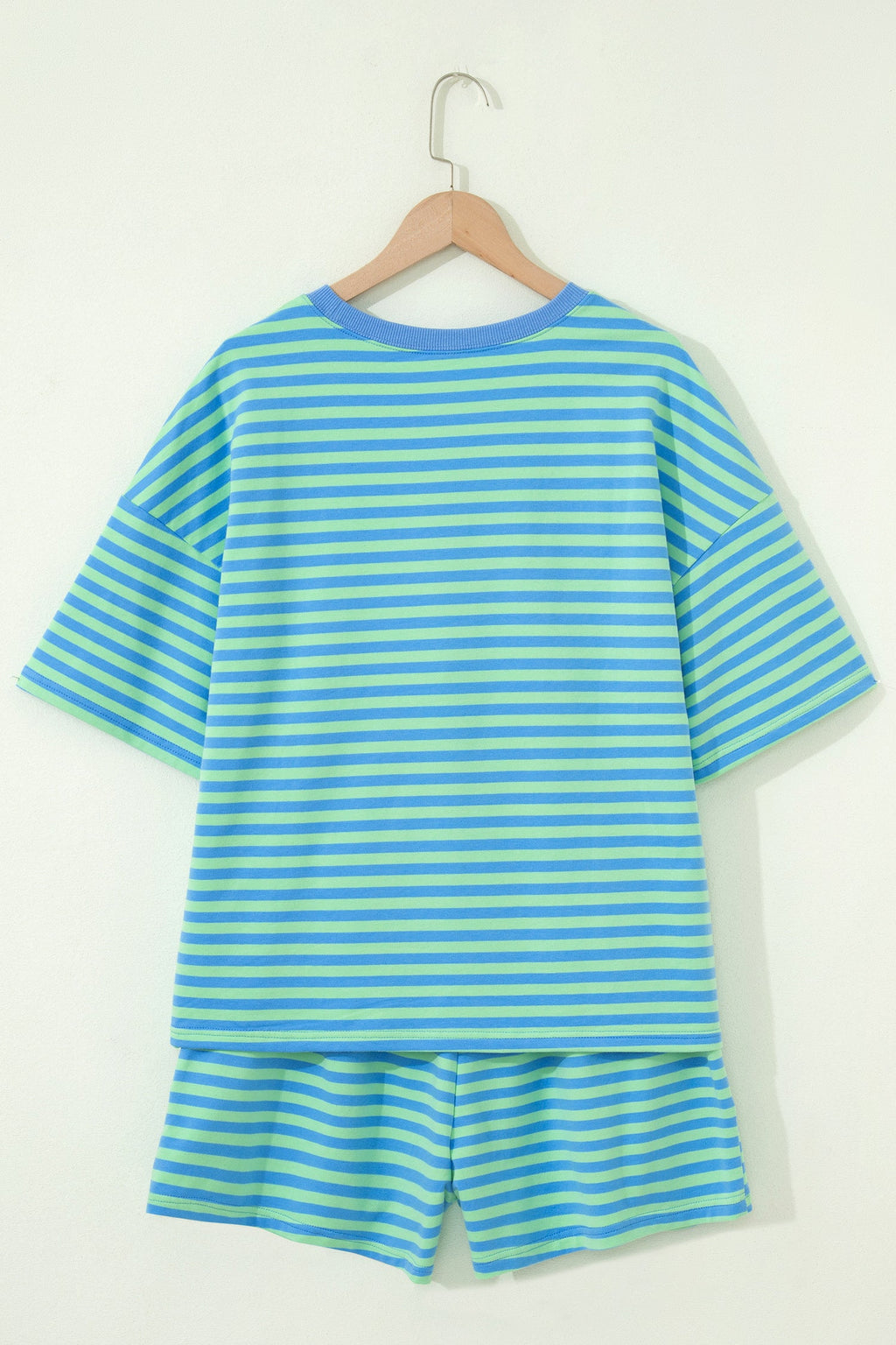 The Bella Stripe Shorts Set