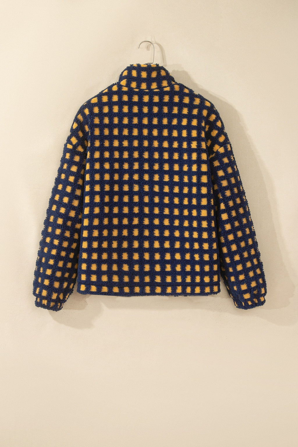 The Tinsley Gingham Sherpa Jacket