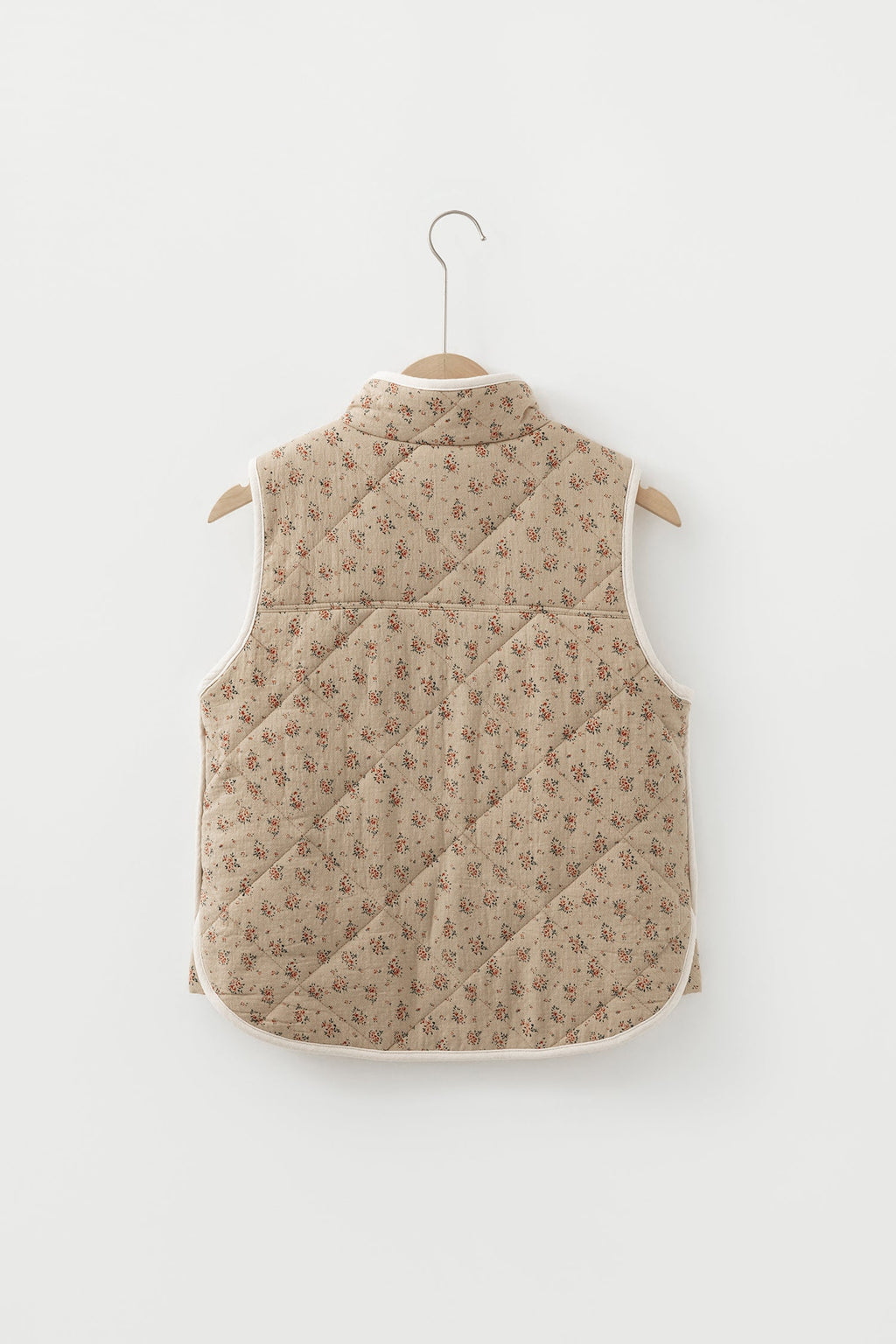 The Nellie Floral Quilted Vest