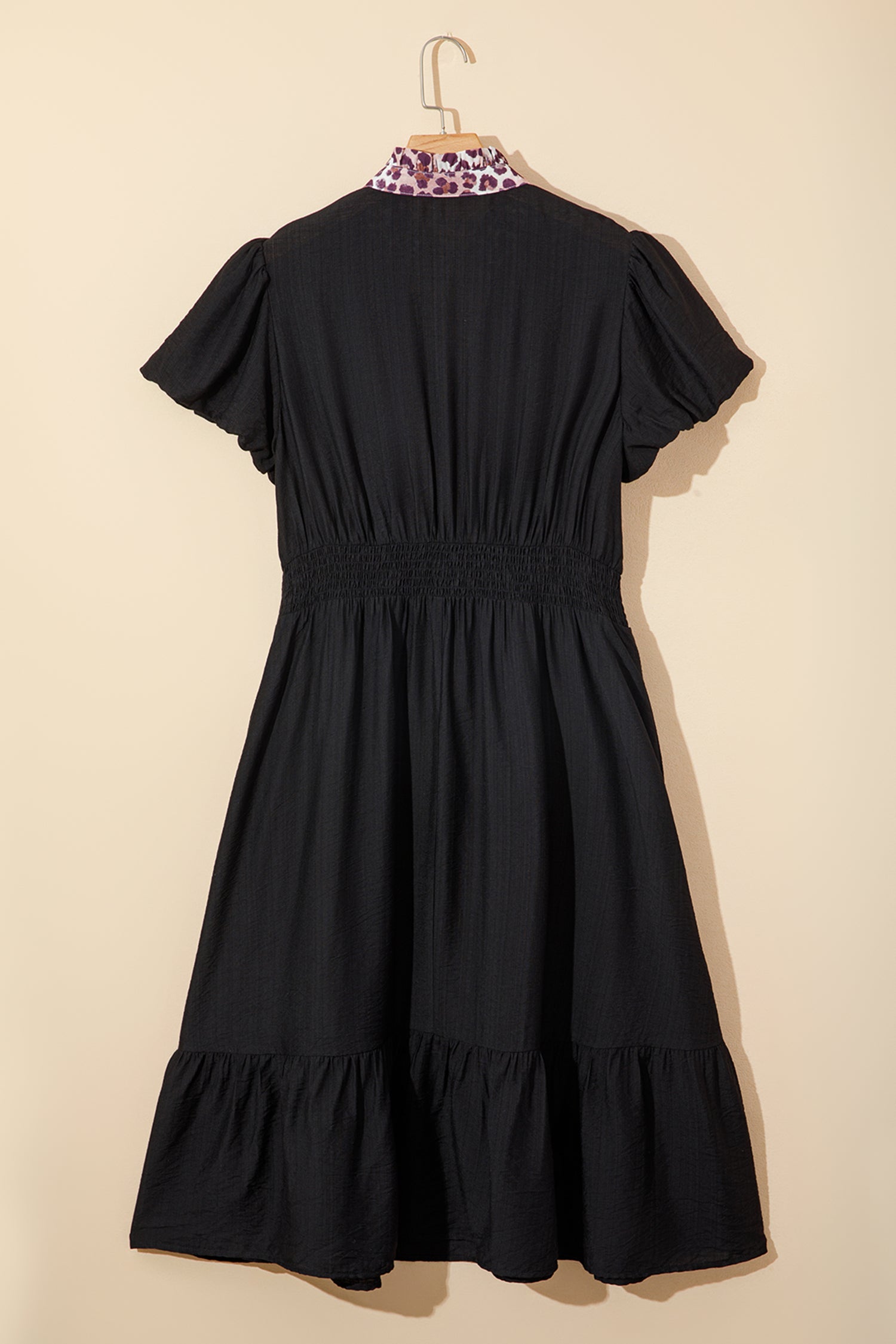 The Kate Black Leopard Dress