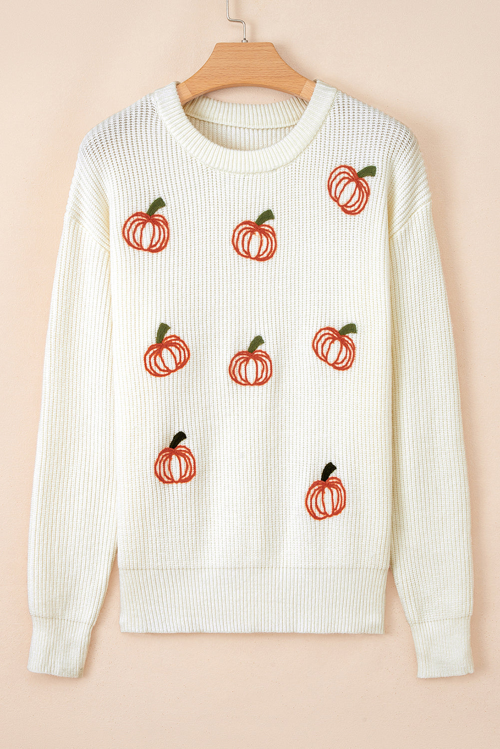 The Petunia Pumpkin Sweater