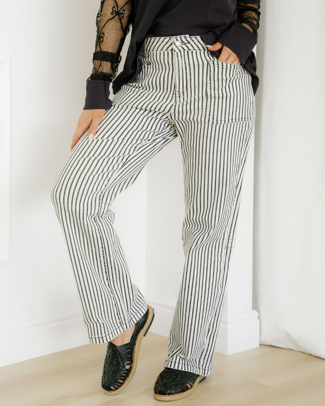 The Layla Stripe Denim Jeans
