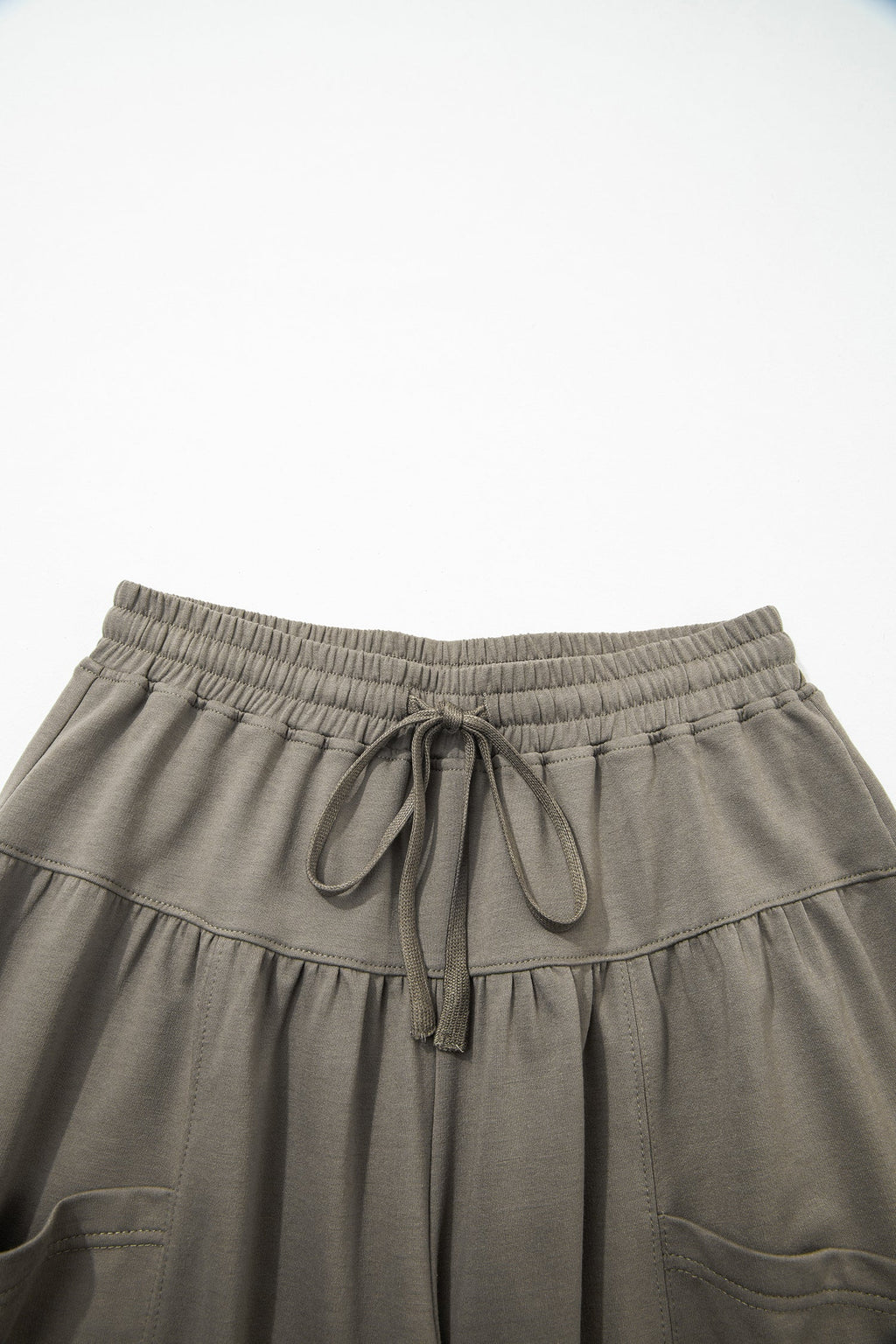 The Avery Drawstring Wide Leg Pants