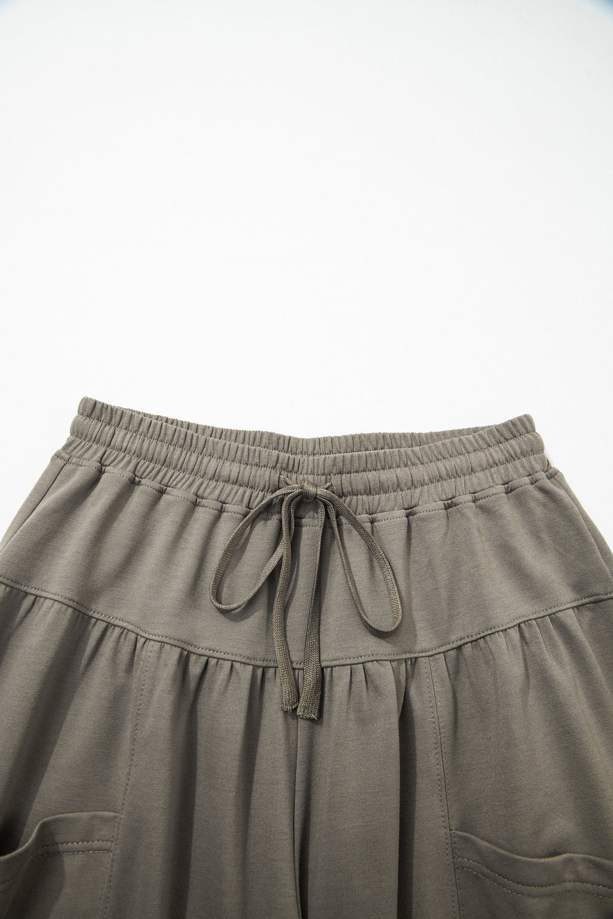 The Avery Drawstring Wide Leg Pants