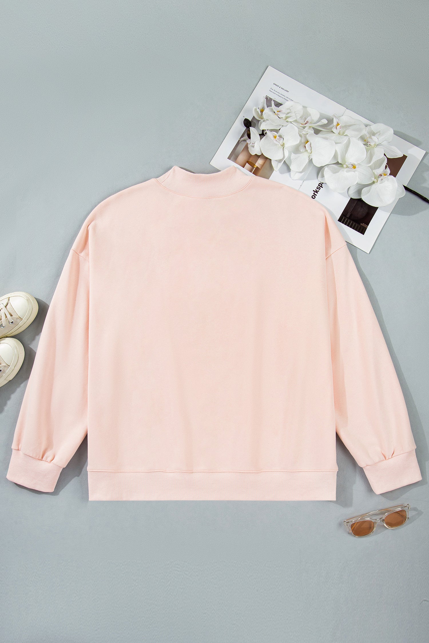 The Haven BLESSED Mock Neck Sweatshirt