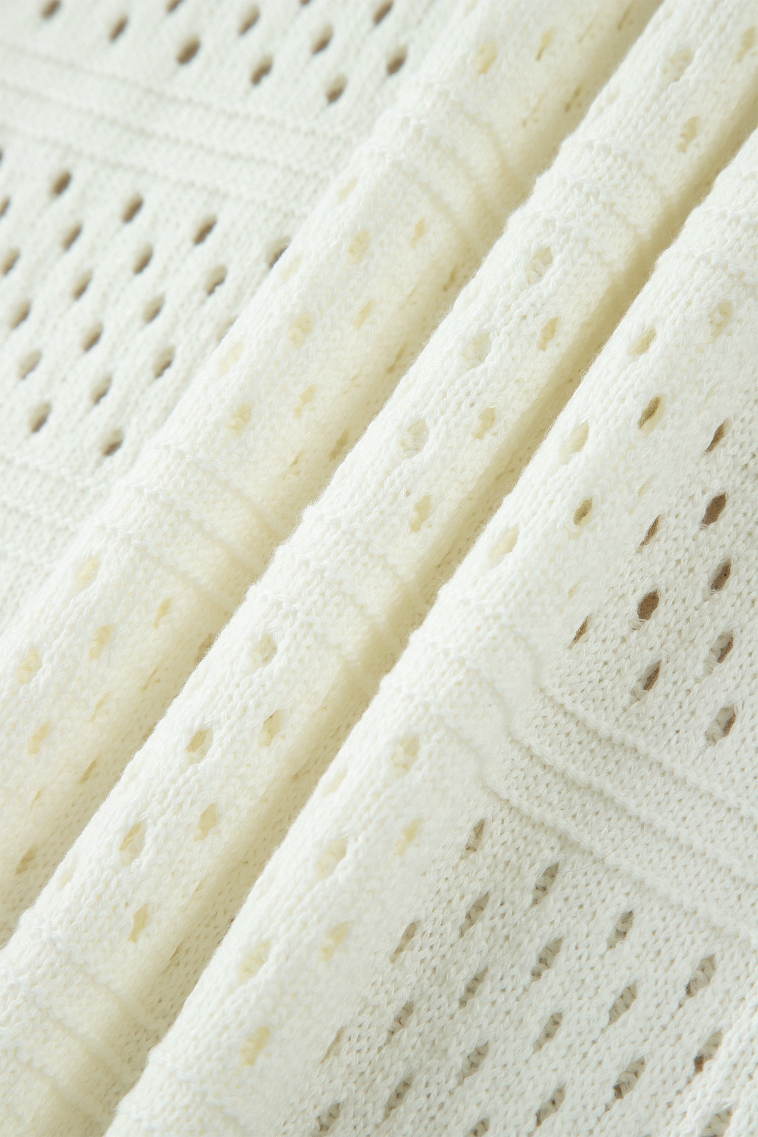 The Kendal Eyelet Knit Sweater
