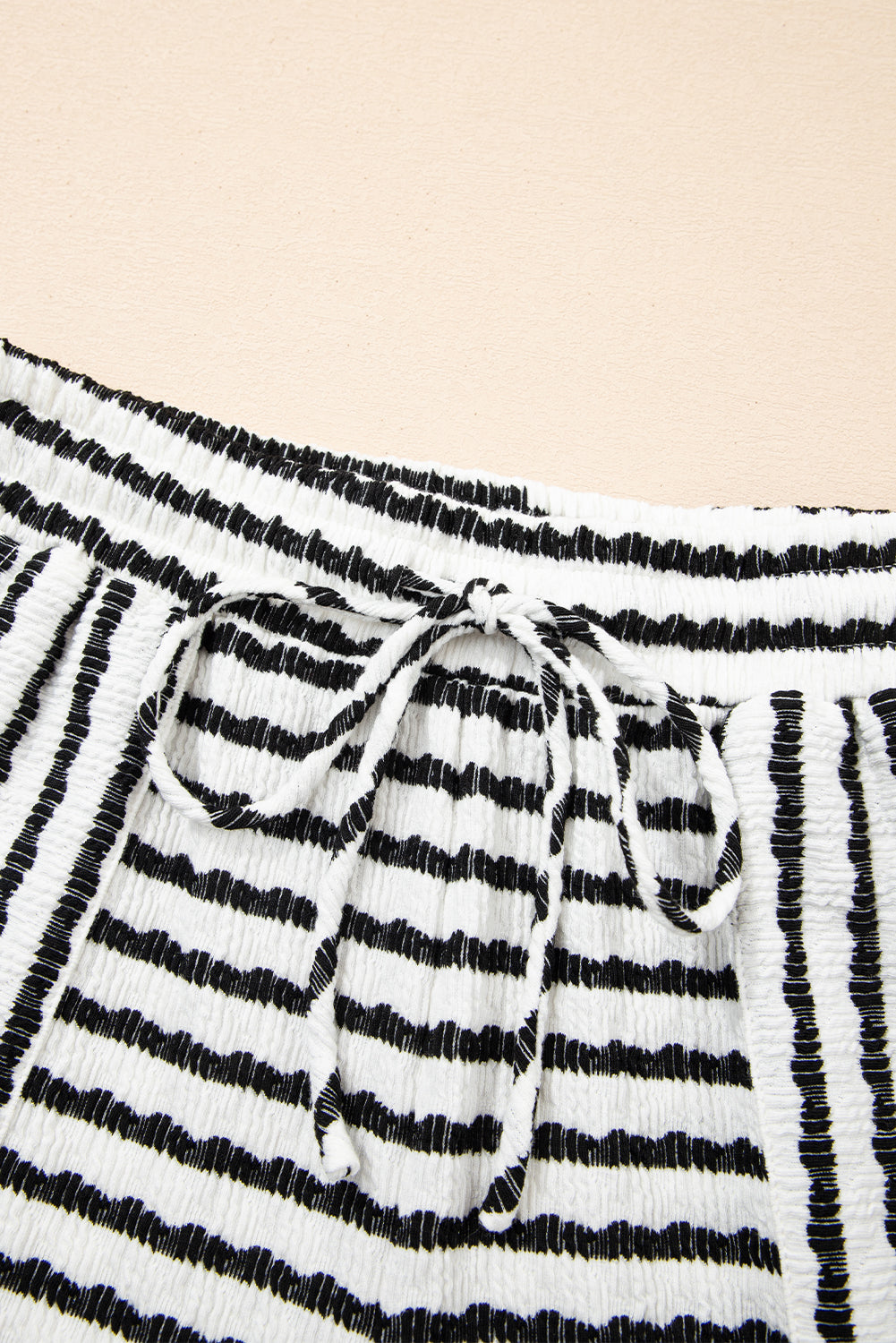 The Saylor Mae Stripe Knitted Shorts Set