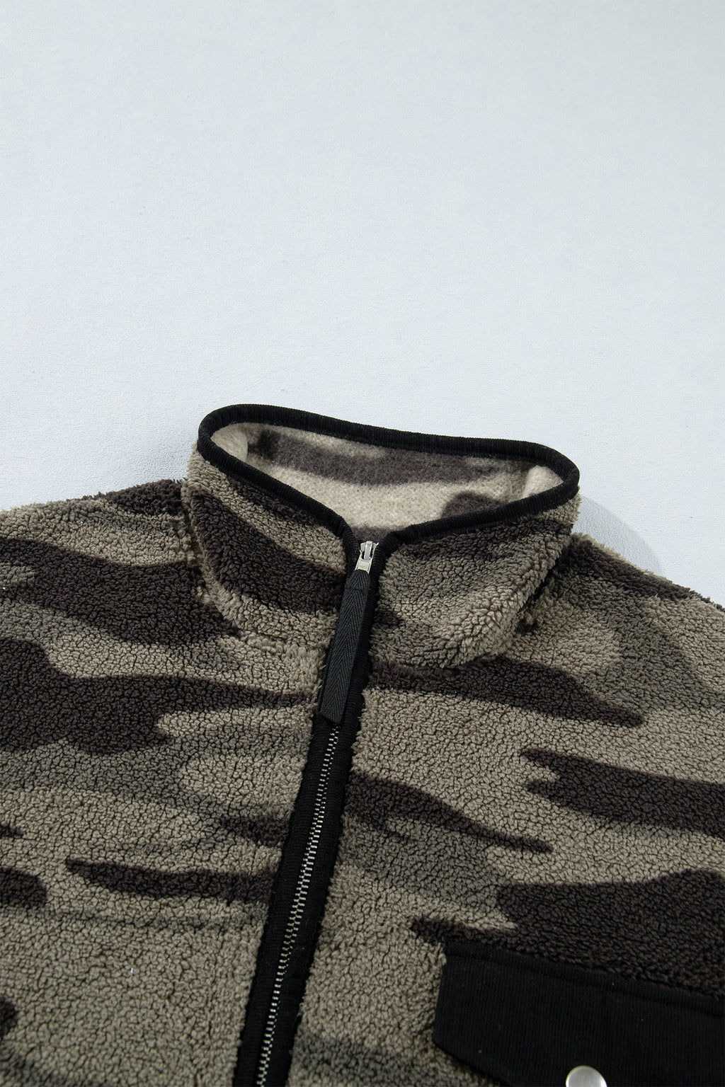 The Maddie Camo Fleece Sweatshirt