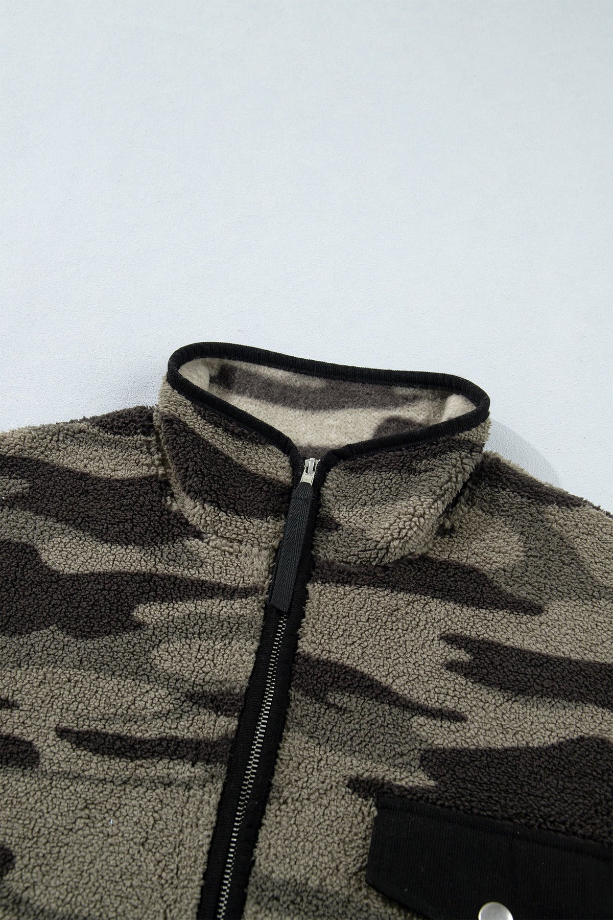 The Maddie Camo Fleece Sweatshirt