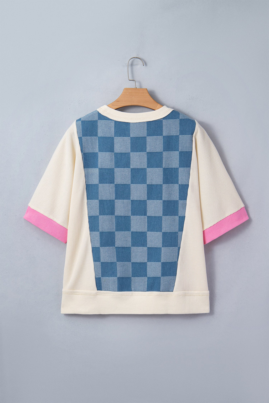 The Daisy Rose Checker Denim Top