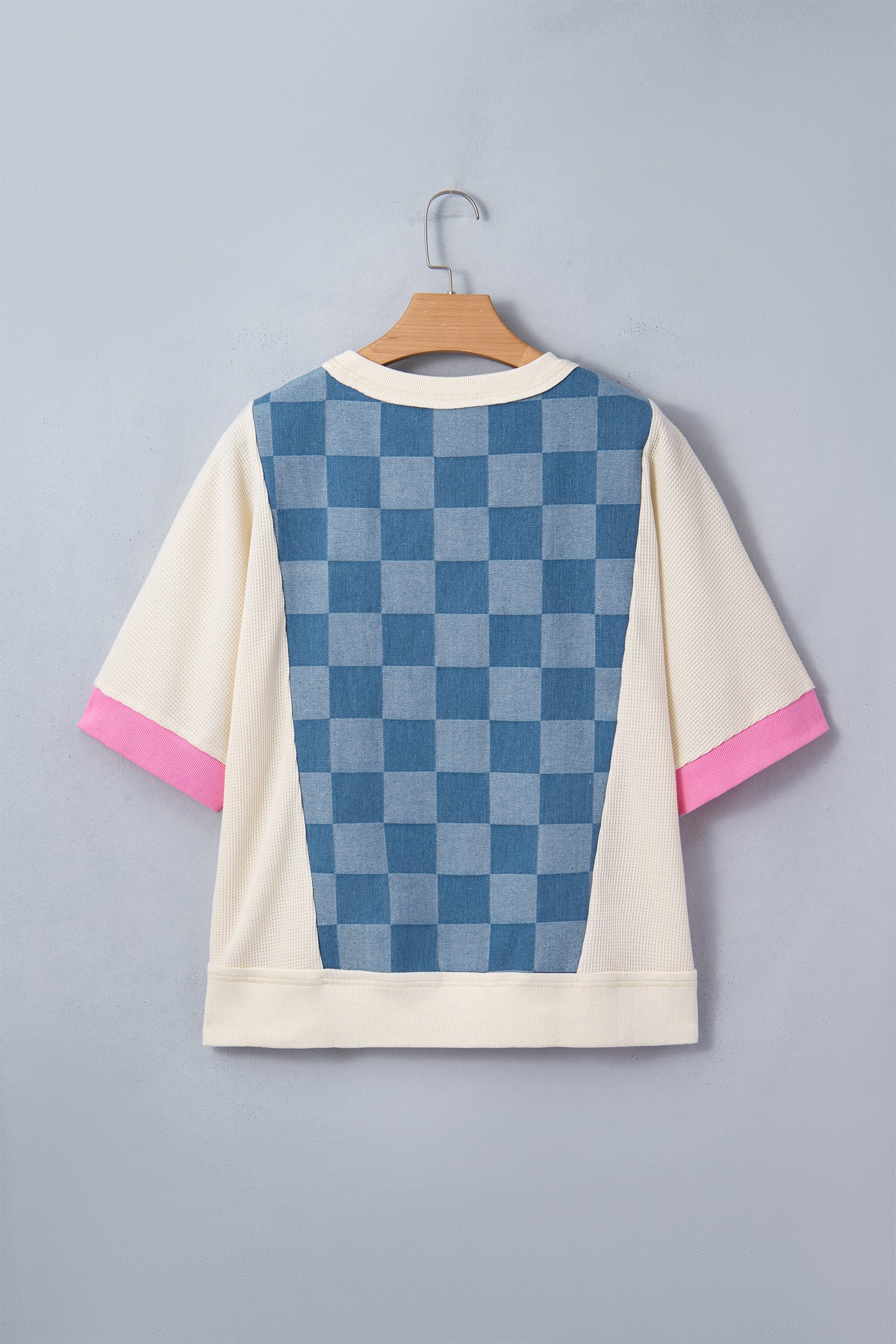 The Daisy Rose Checker Denim Top