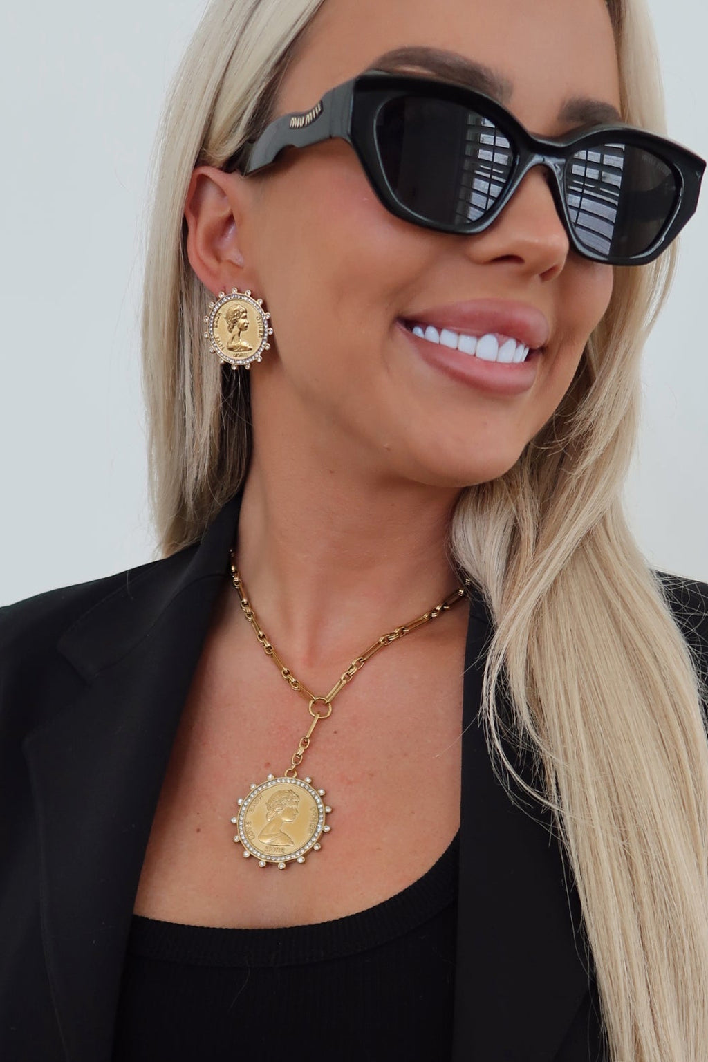 THE LARIAT COIN NECKLACE