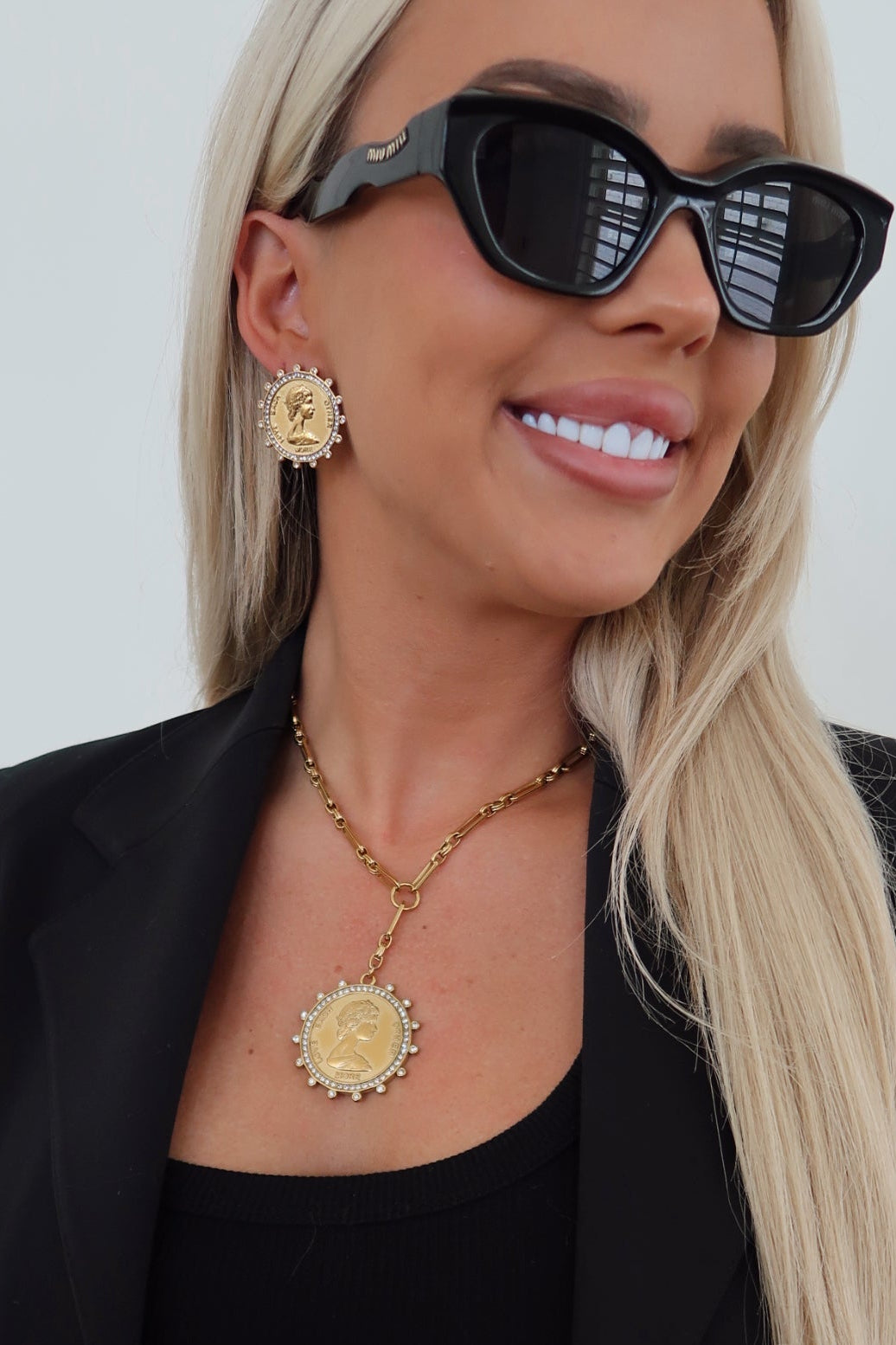 THE LARIAT COIN NECKLACE