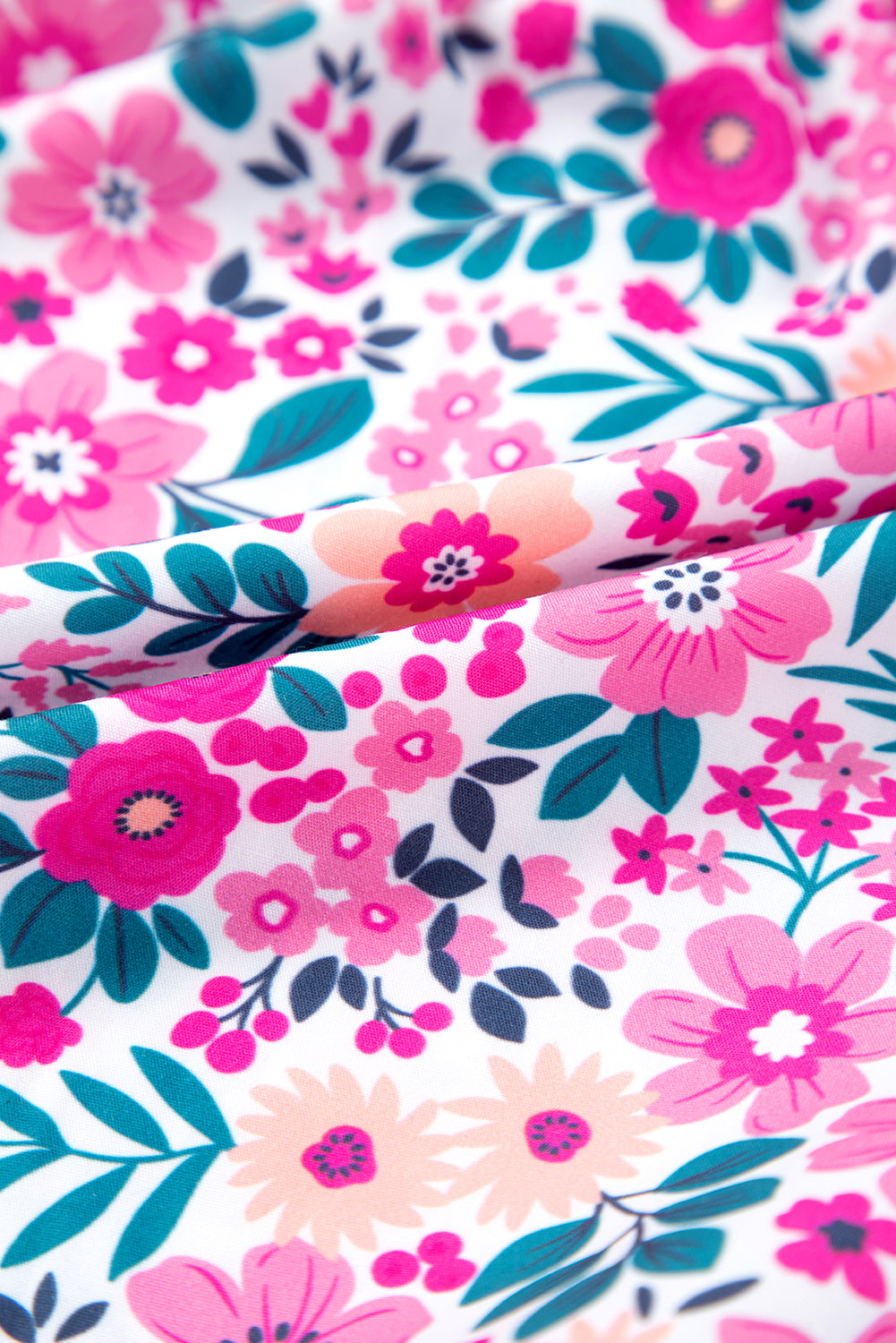 The Haddie Floral Puff Sleeve Dress