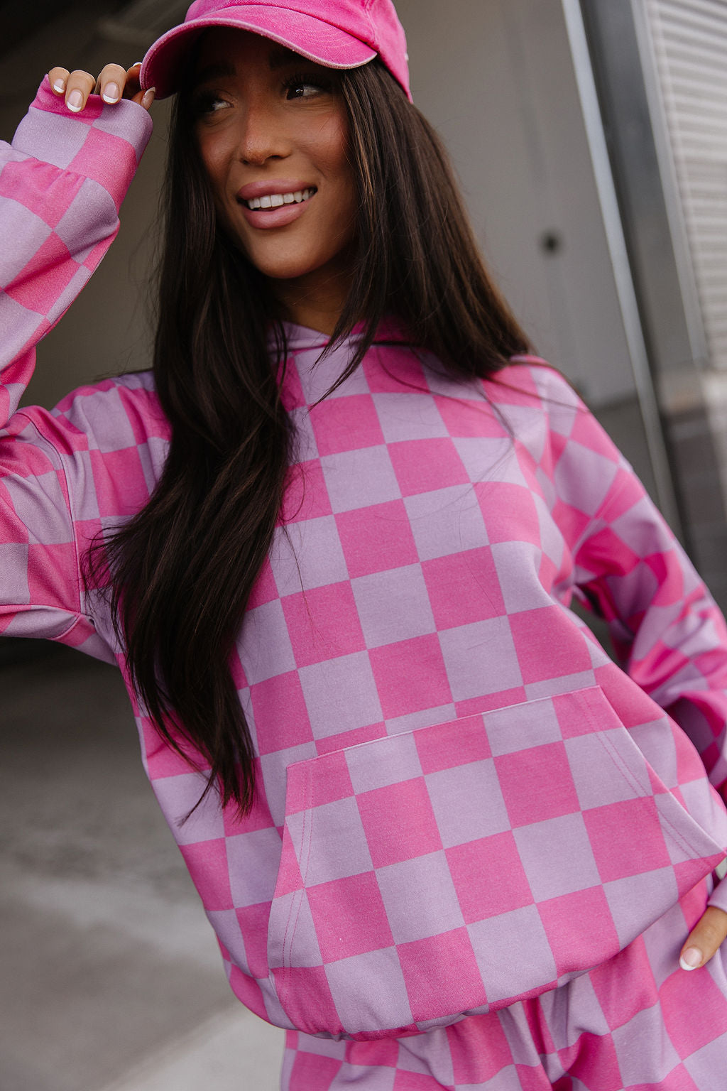 University Hoodie Rosy Daydream